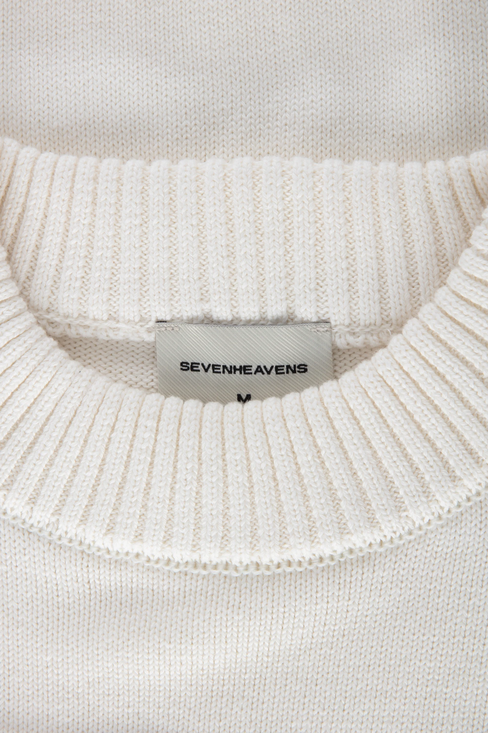 Cropped Knit Sweater - Image 7