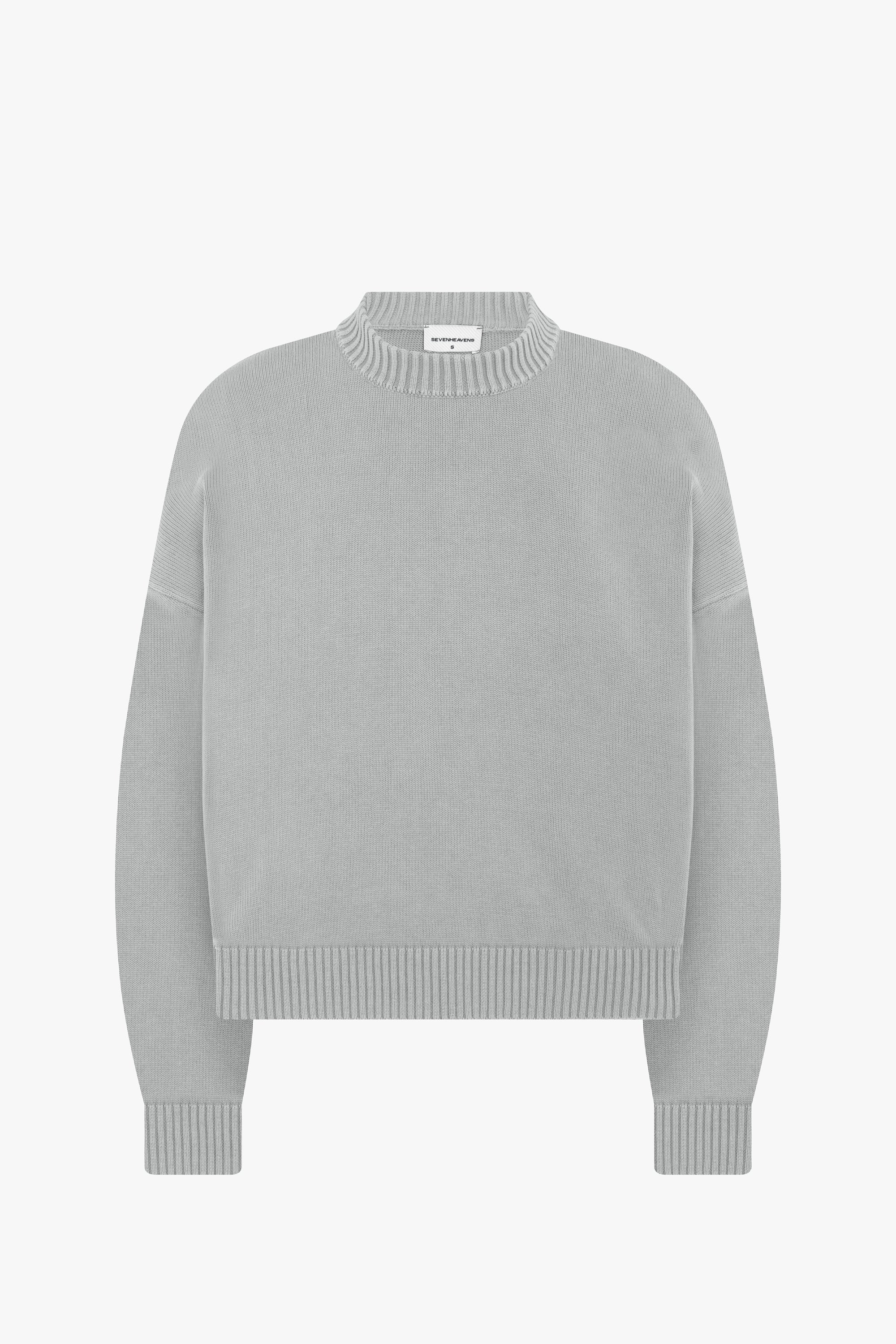 Cropped Knit Sweater - Image 5