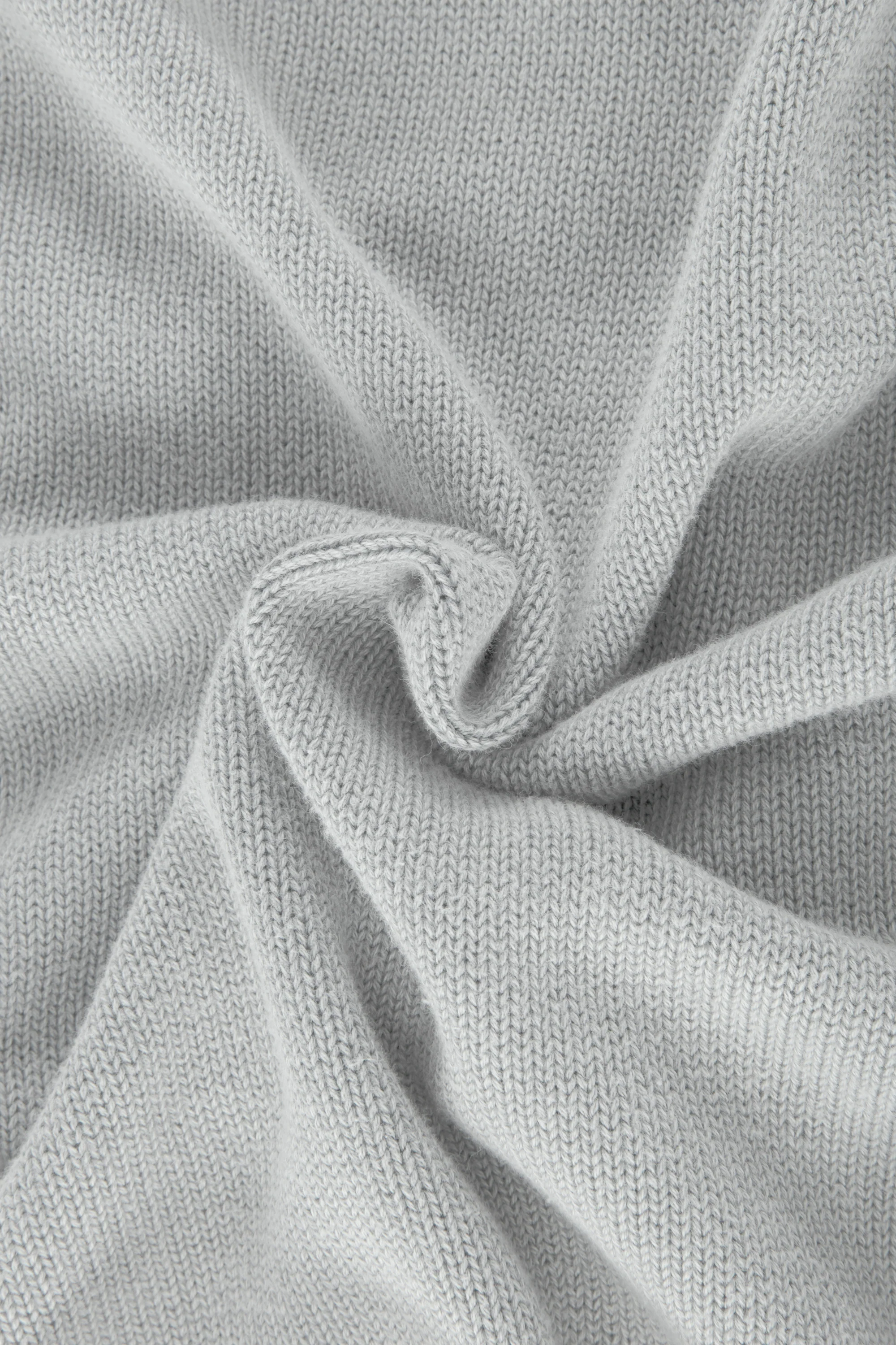 Cropped Knit Sweater - Image 8