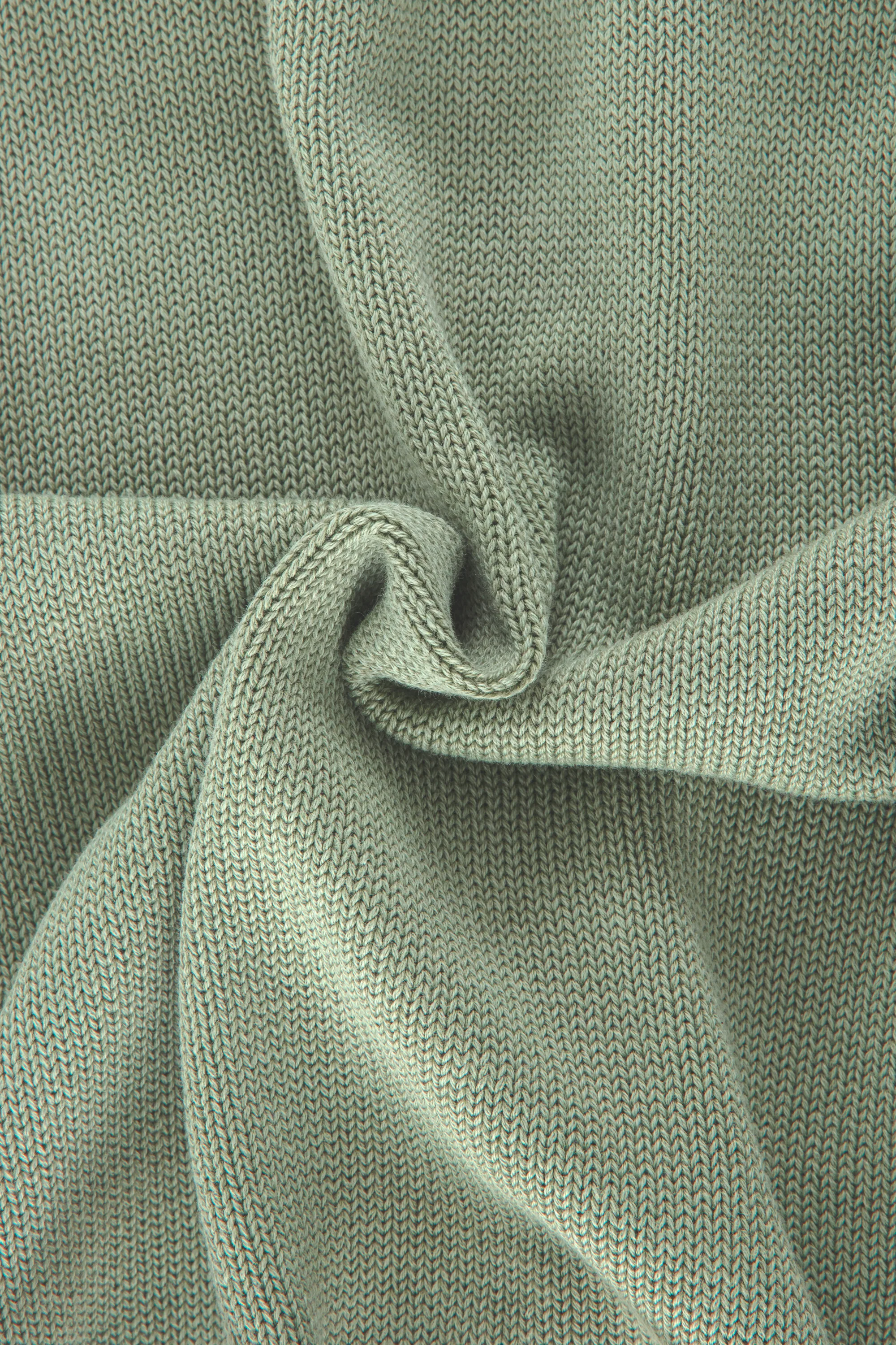 Cropped Knit Sweater - Image 8