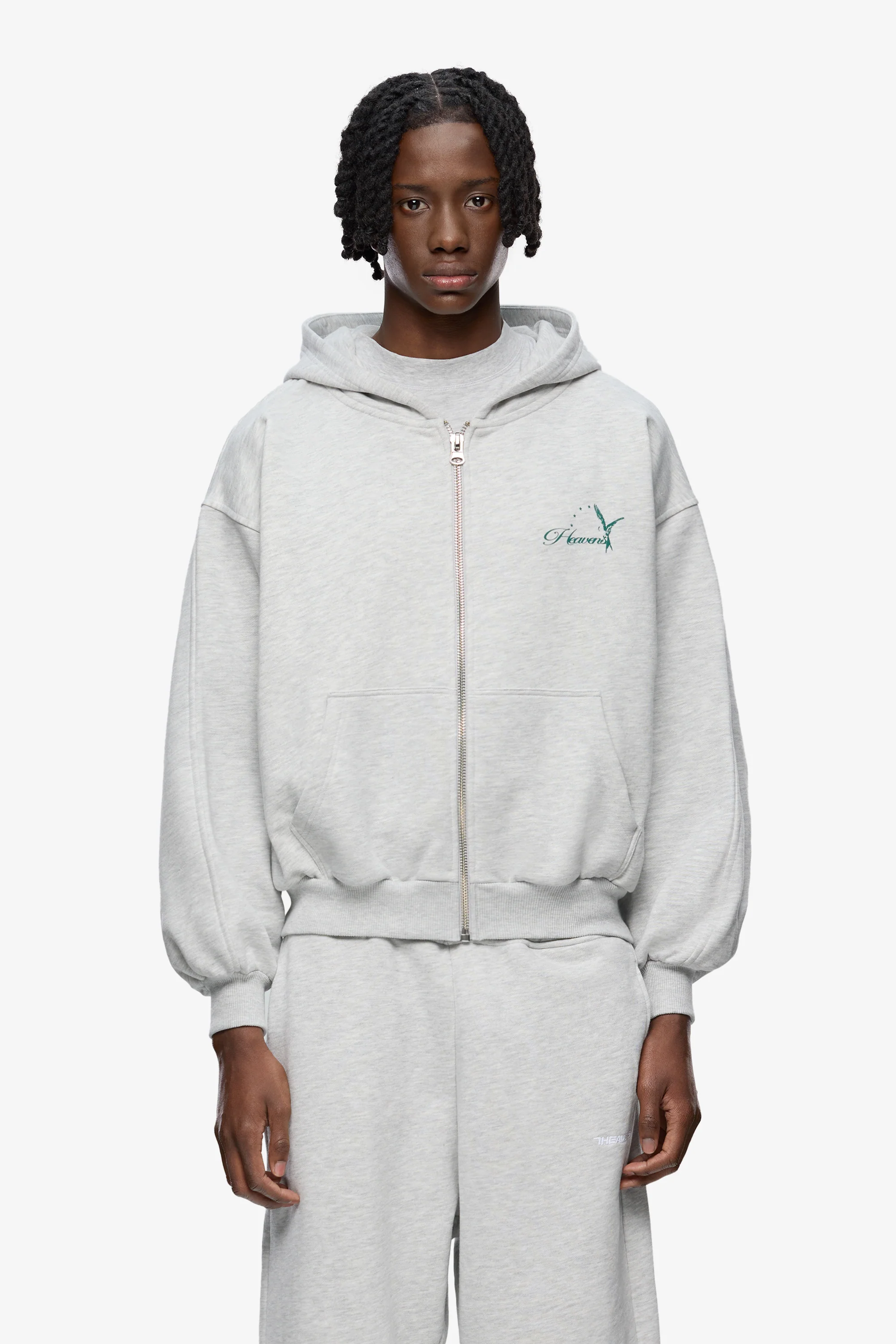 Bird Logo Zip Hoodie