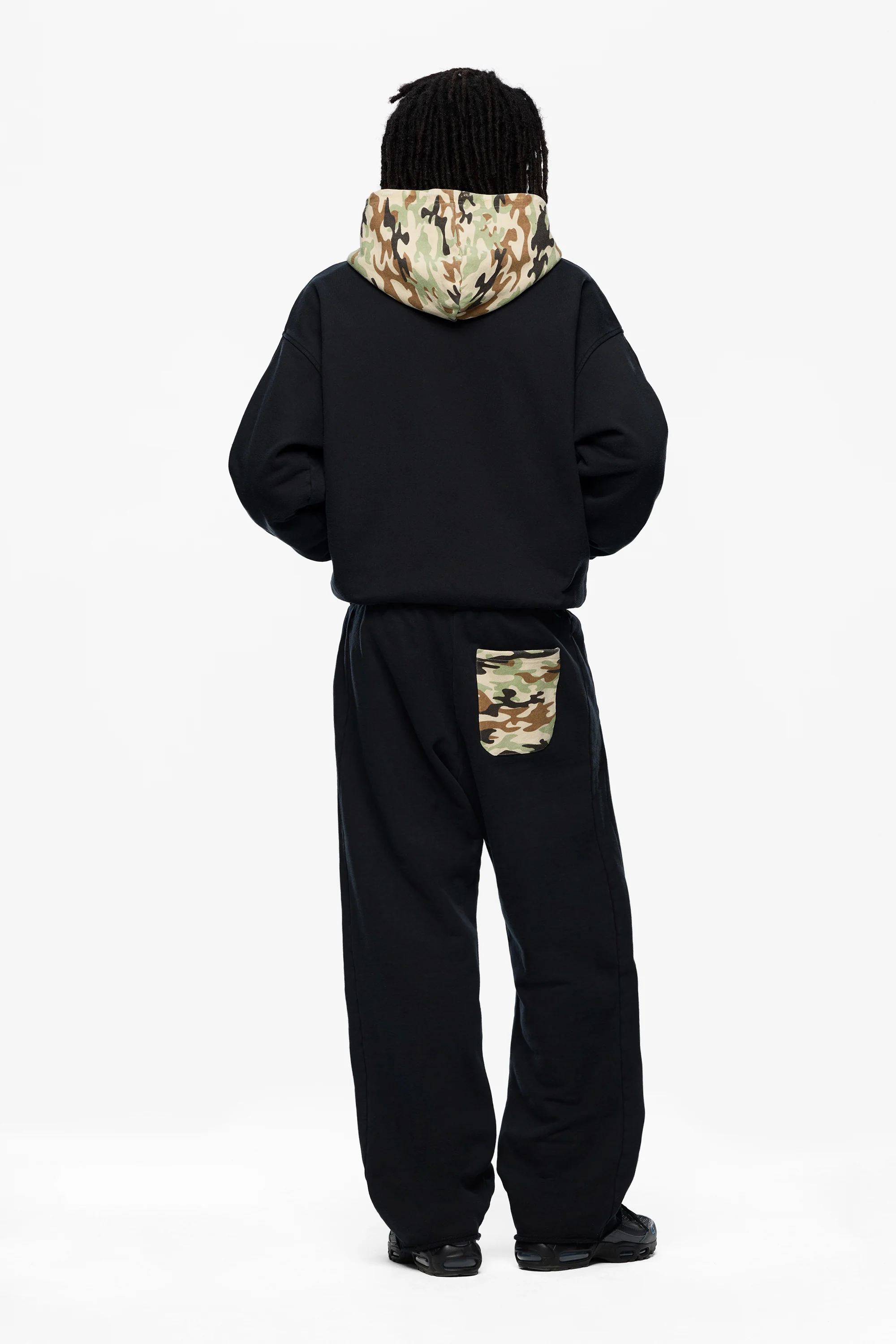 Camo Pocket Open Leg Jogger - Image 5