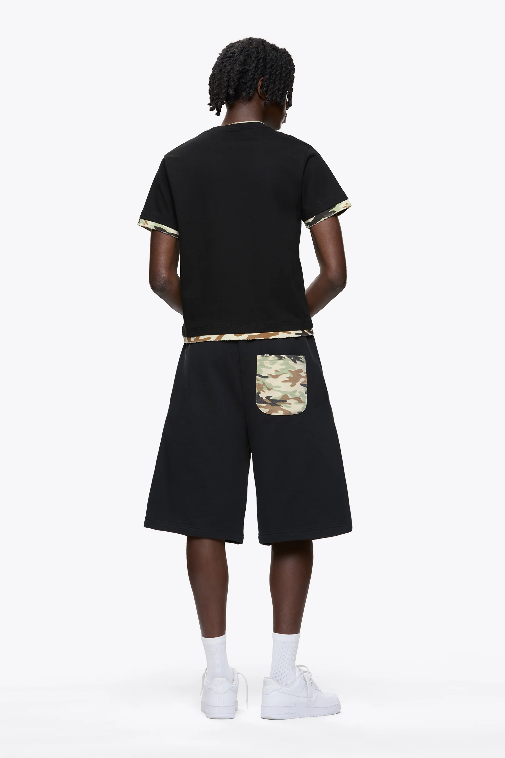 Camo Pocket Sweat Jorts - Image 5