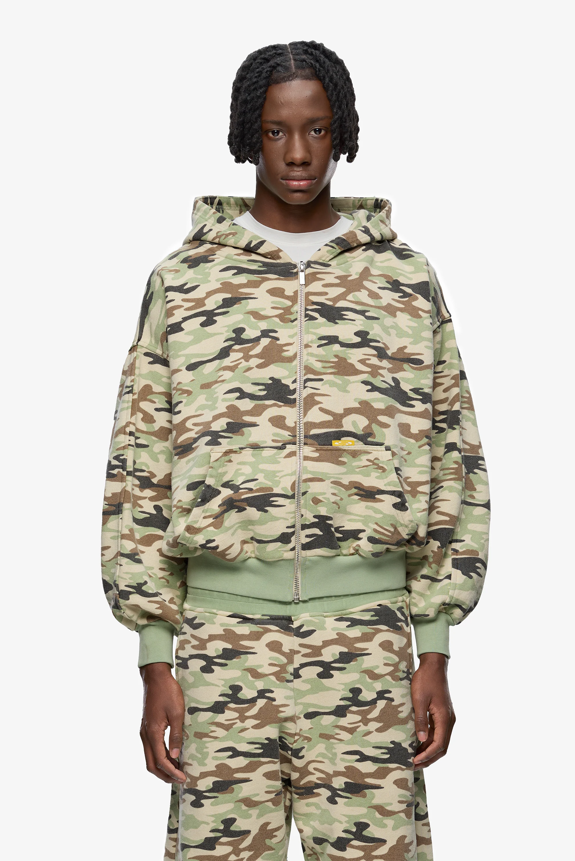 Classic Camo Zip Hoodie