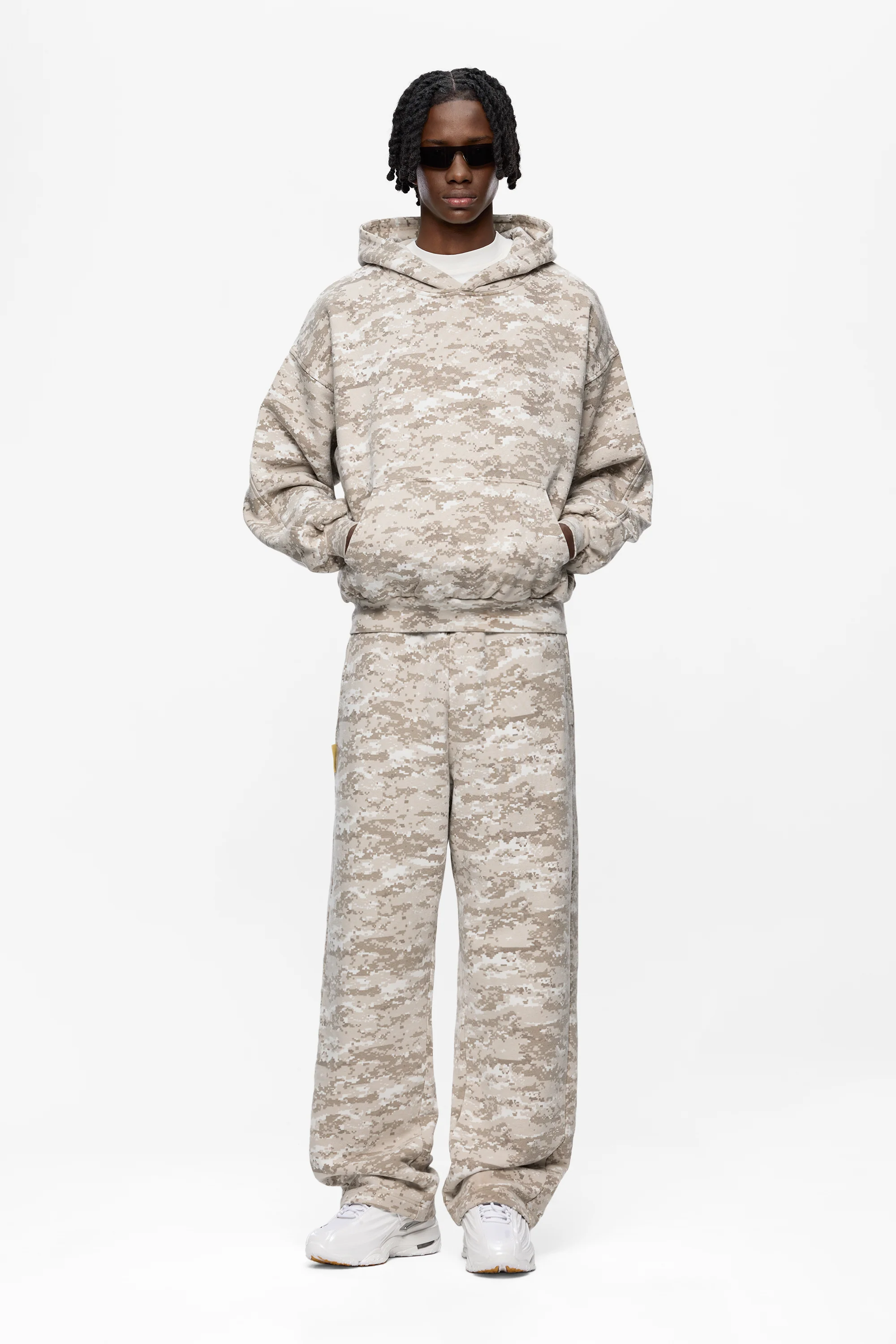 Digital Camo Blank Hoodie - Image 2