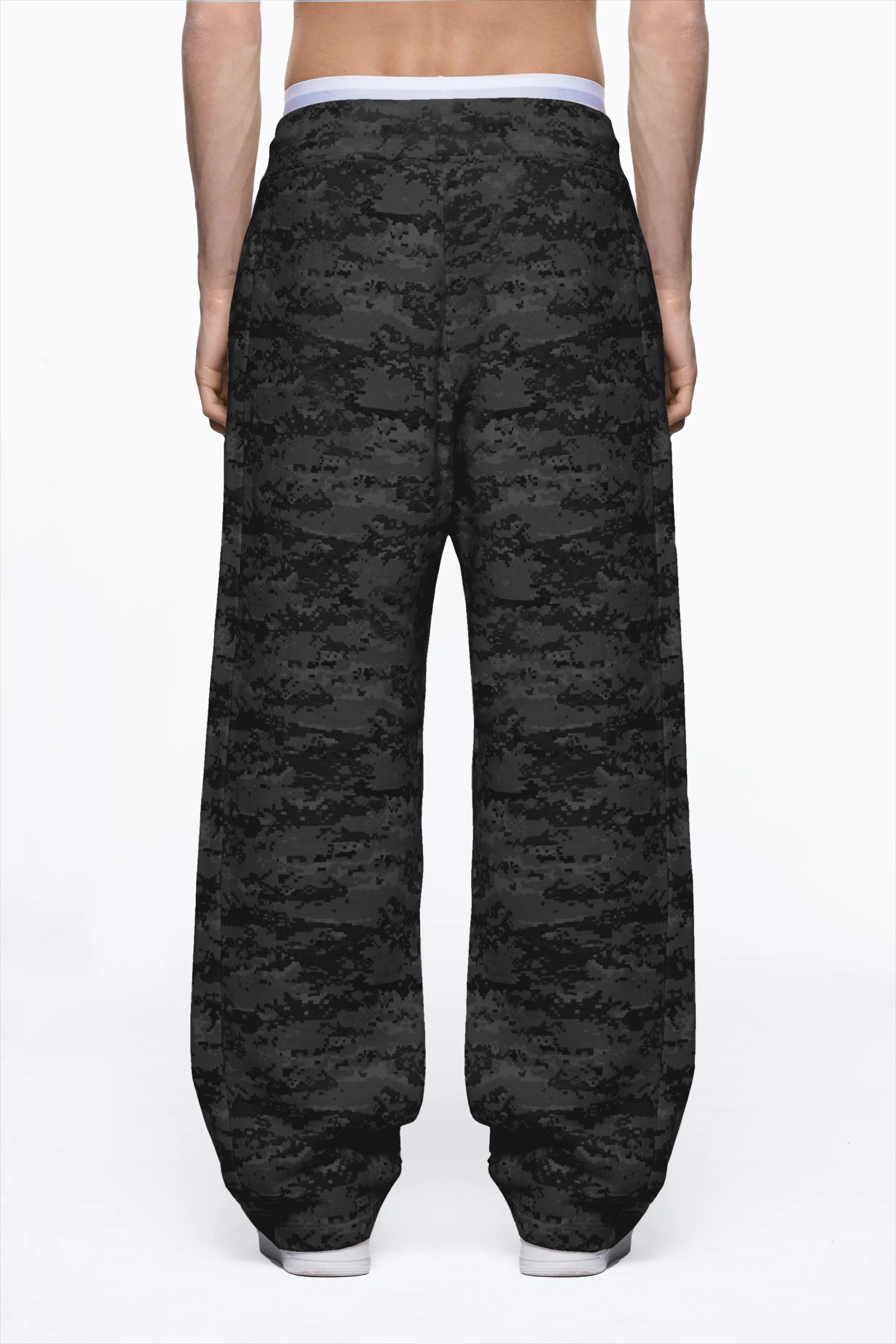 Digital Camo Open Leg Jogger - Image 3