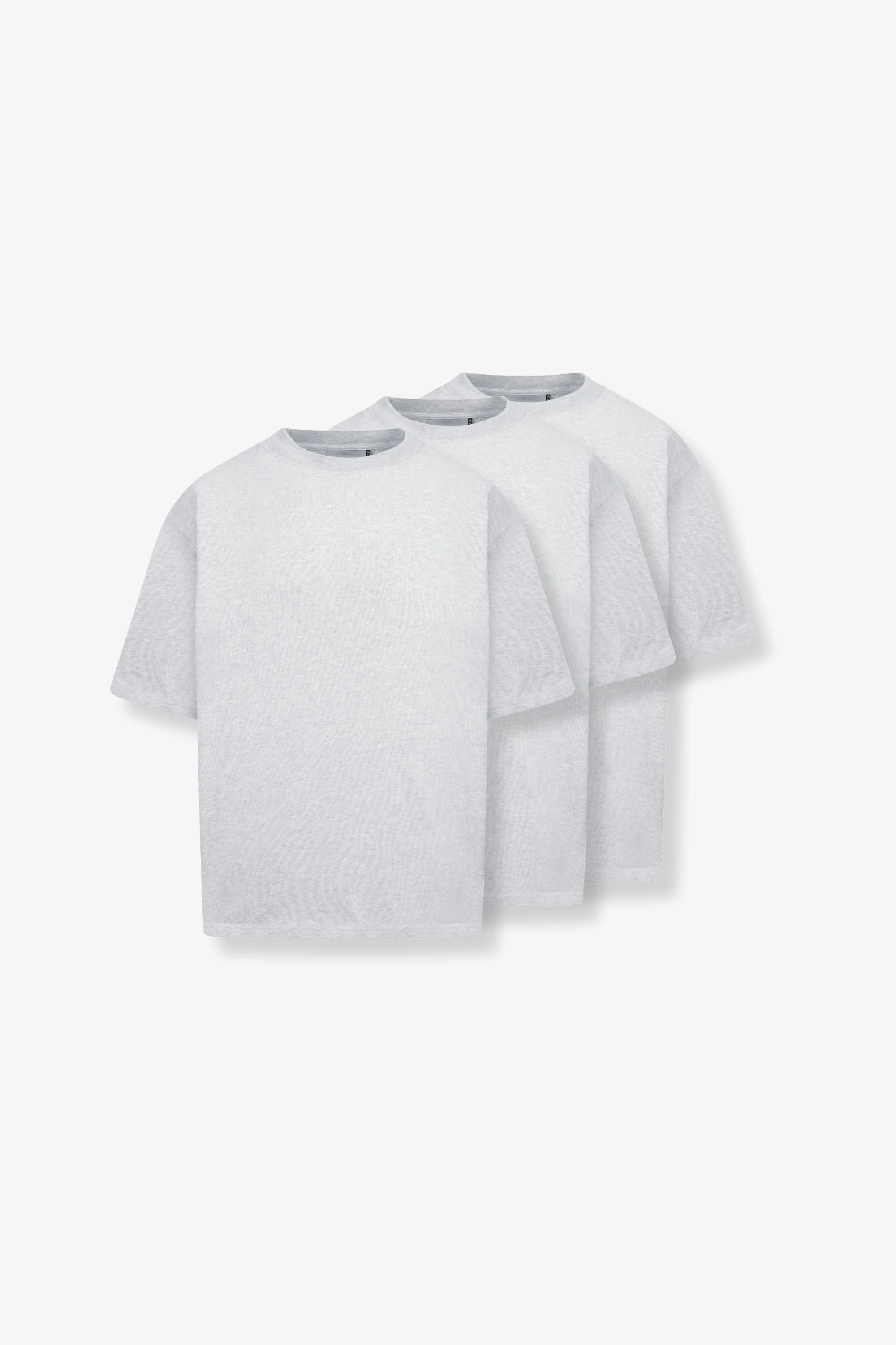 Heavy Blank T-Shirt Set Heather Grey
