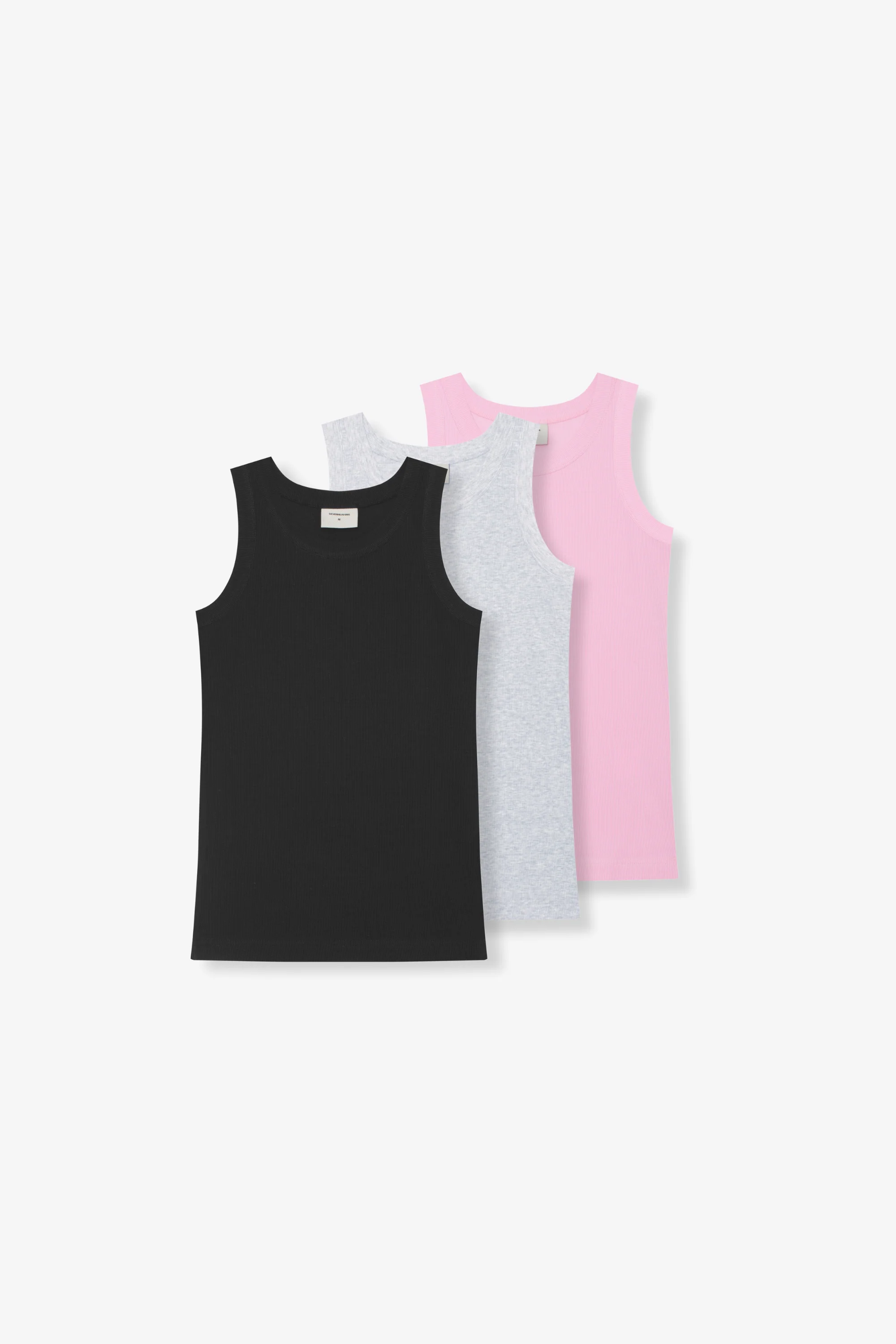 Heavy Blank Tank Top Set Color Mix