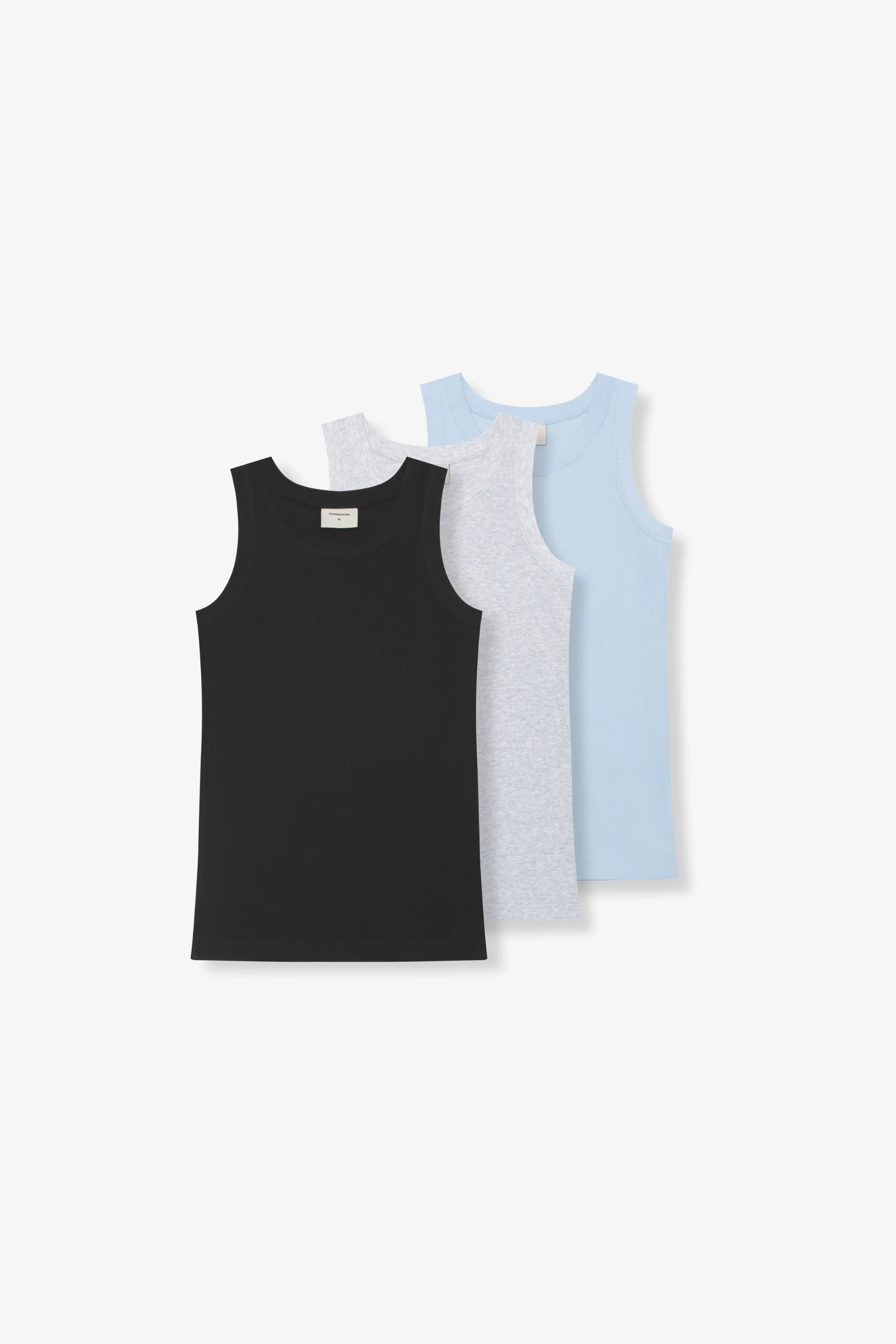 Heavy Blank Tank Top Set Color Mix