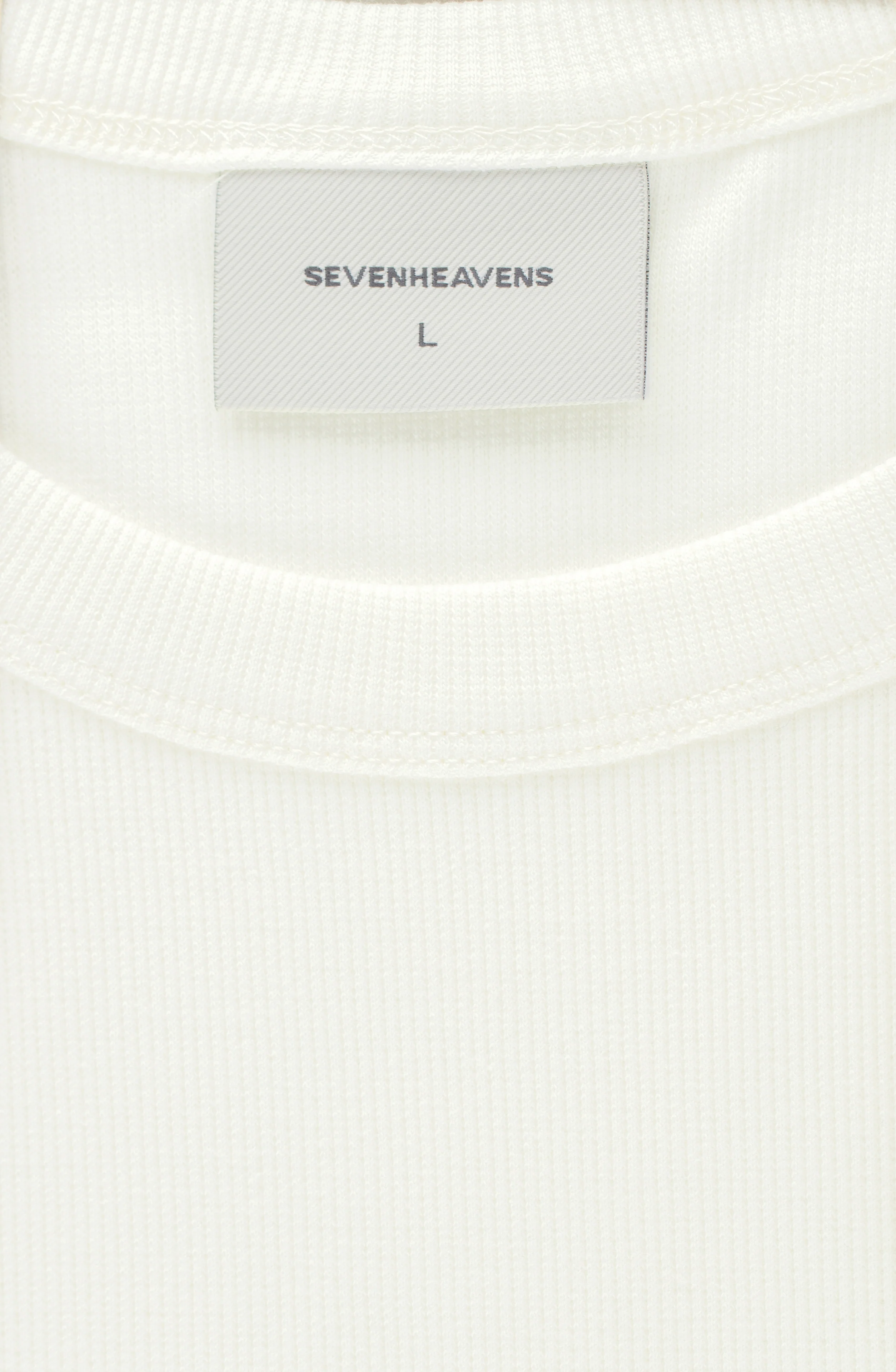 Heavy Blank Tank Top Set Cream - Image 4