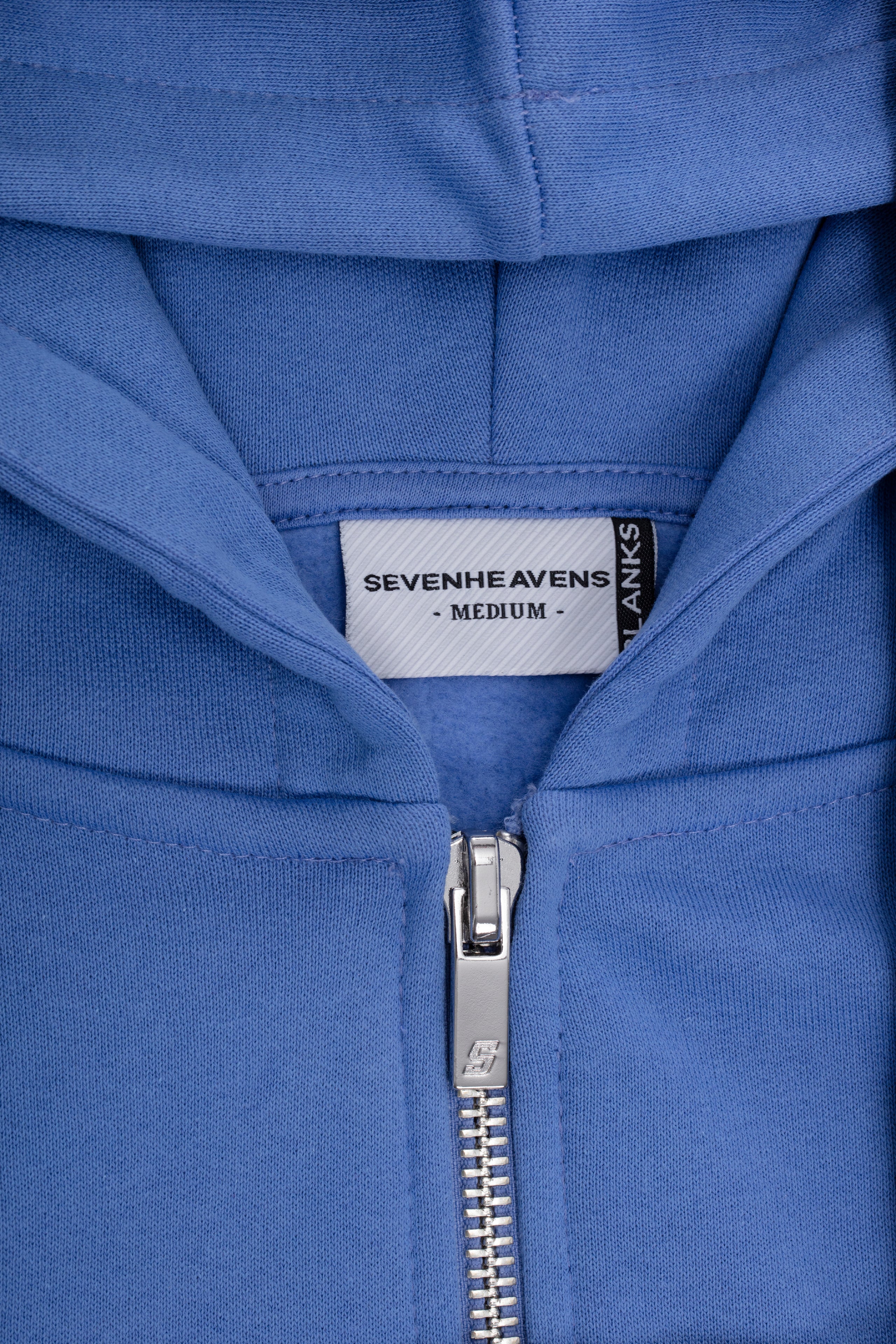 Heavy Blank Zip Hoodie - Image 4