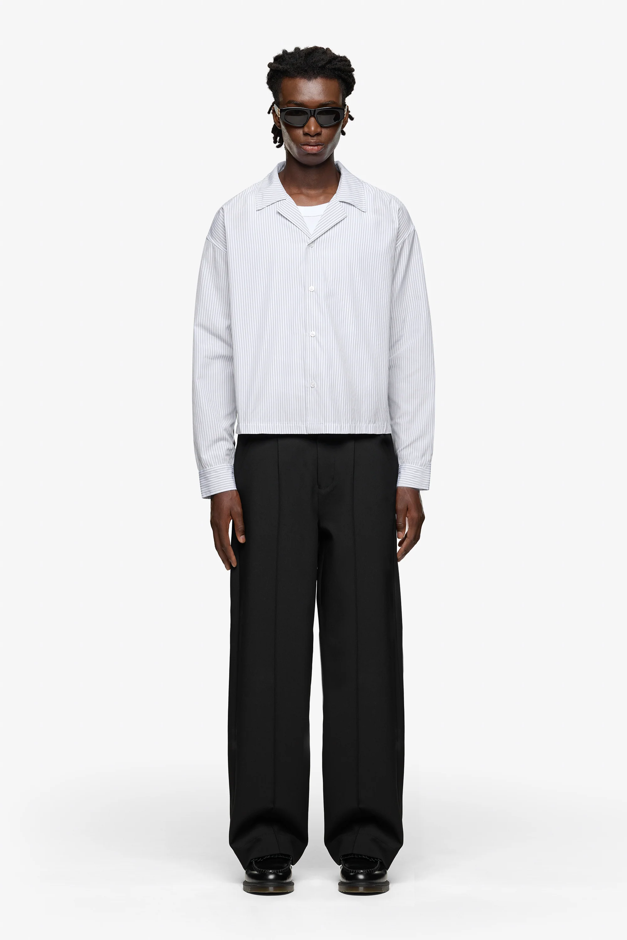 Thin Striped Shirt - Image 4
