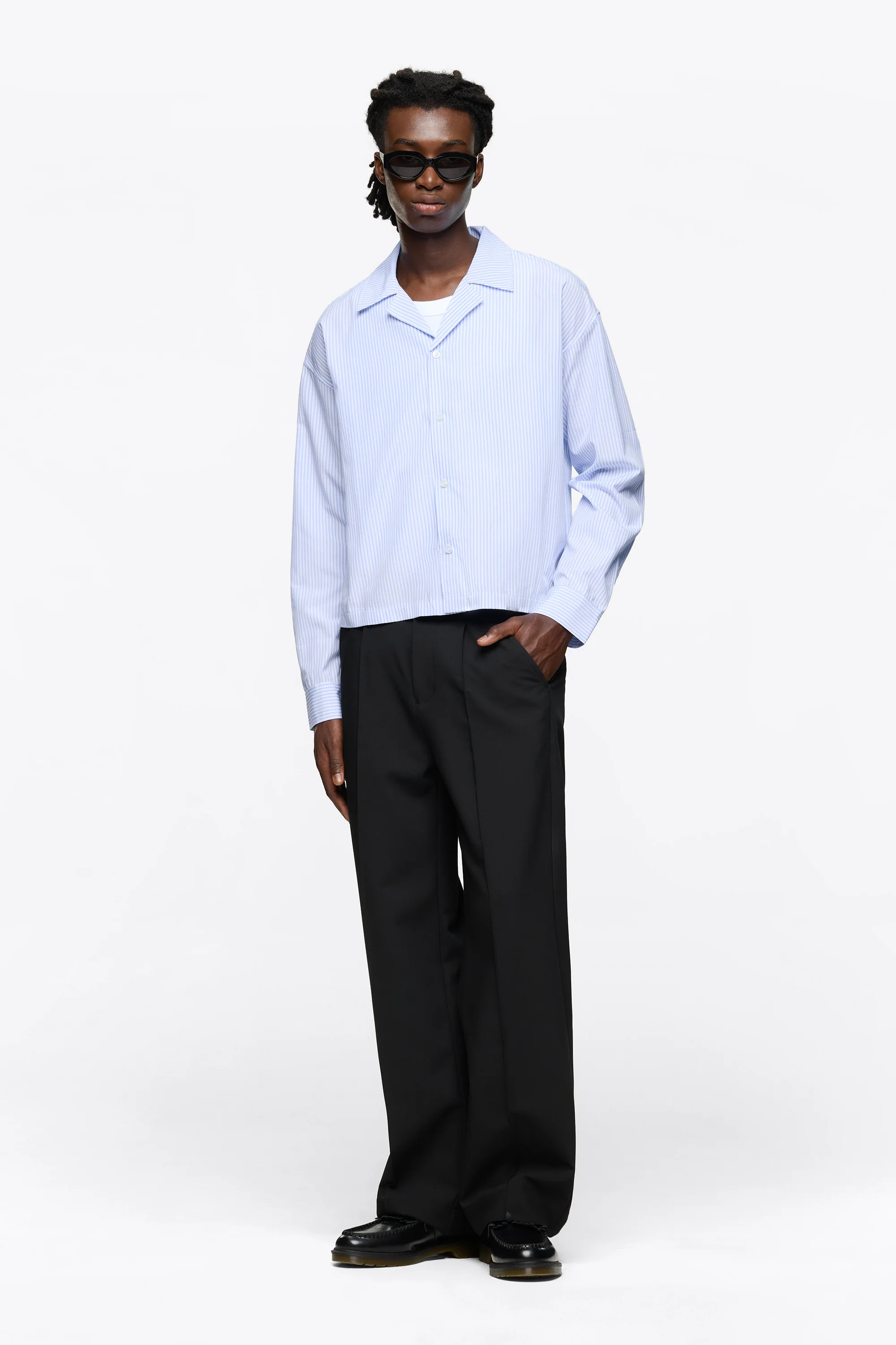 Thin Striped Shirt - Image 5