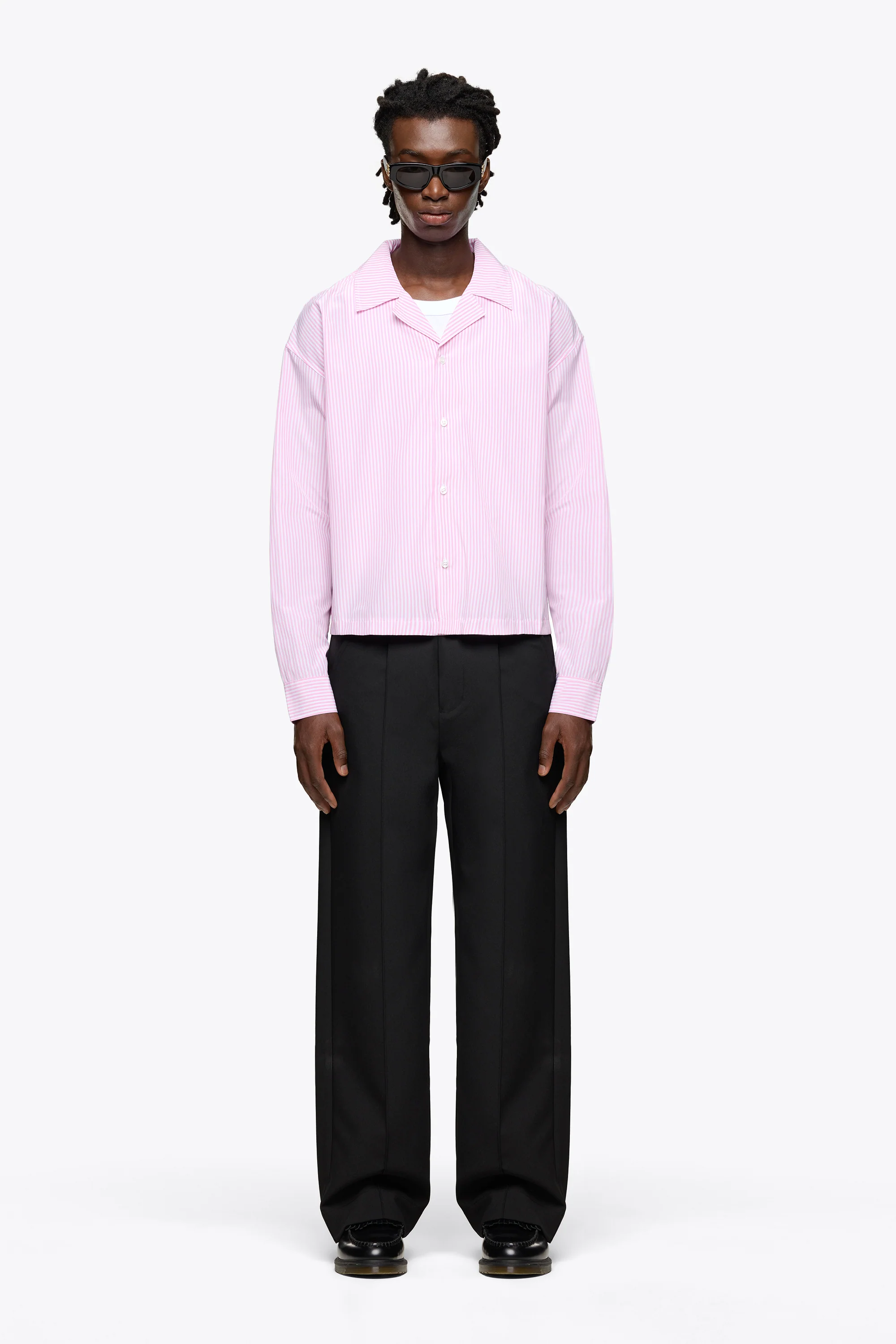 Thin Striped Shirt - Image 4