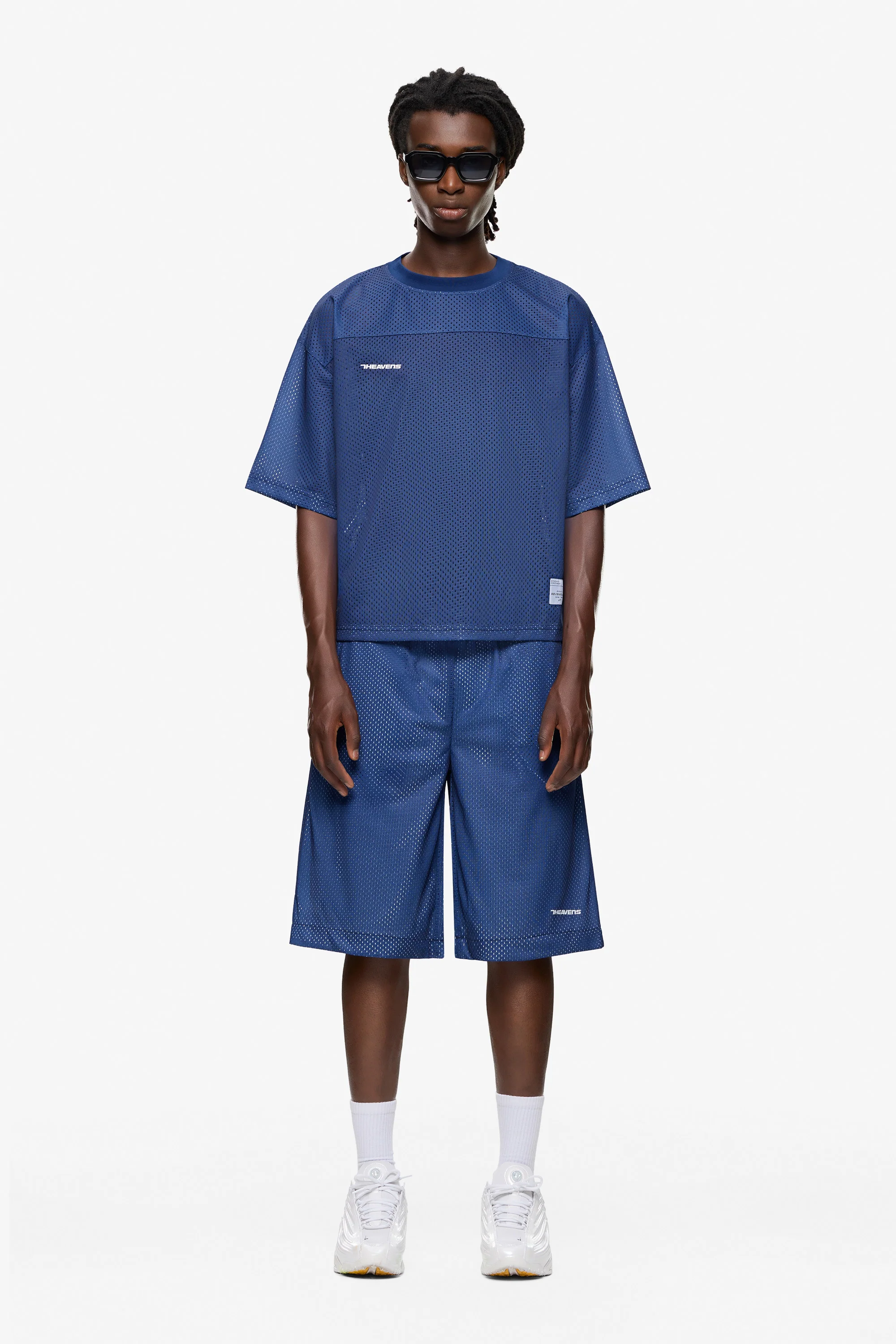 Mesh T-Shirt Navy / L - Image 3
