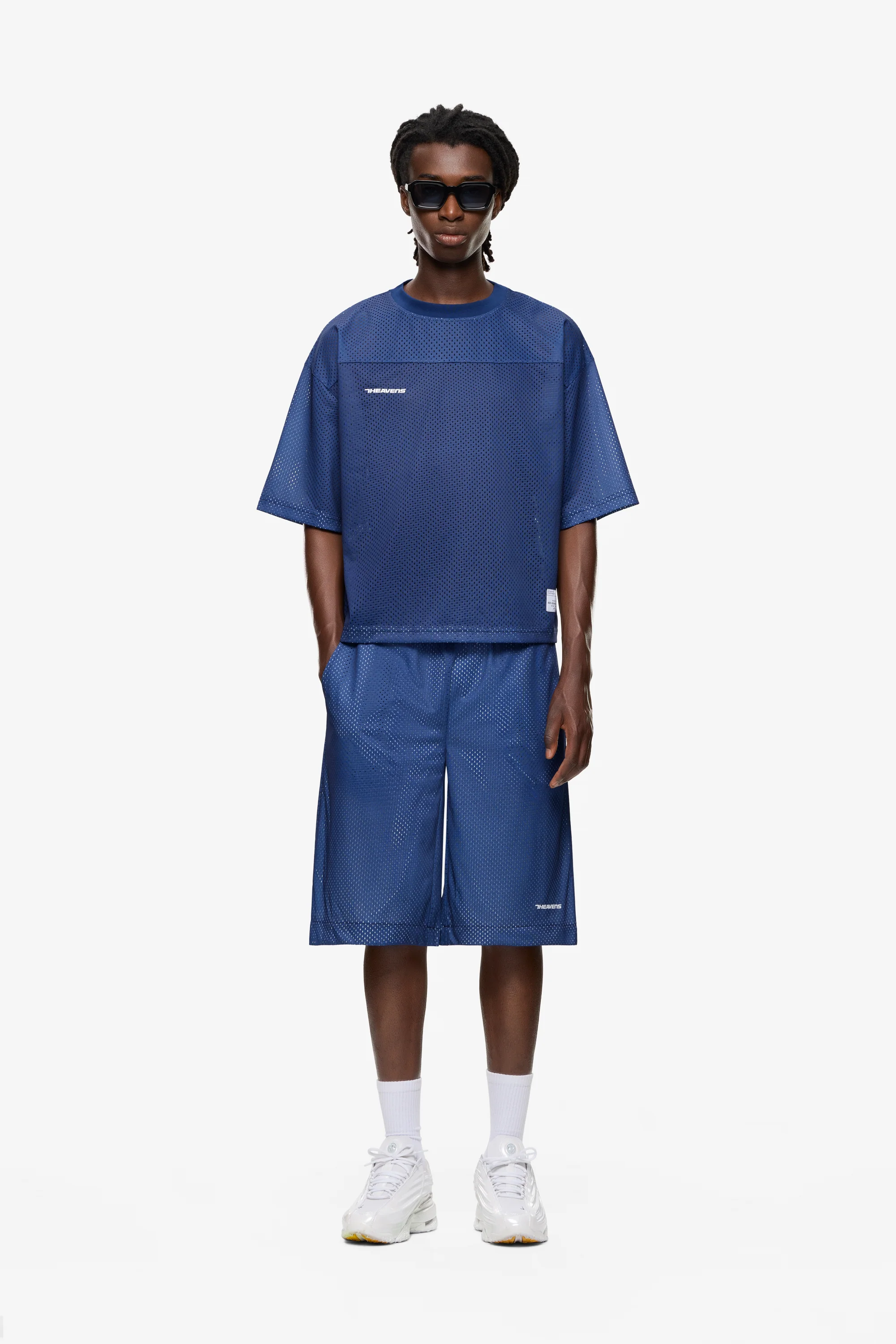 Mesh T-Shirt Navy / L - Image 4