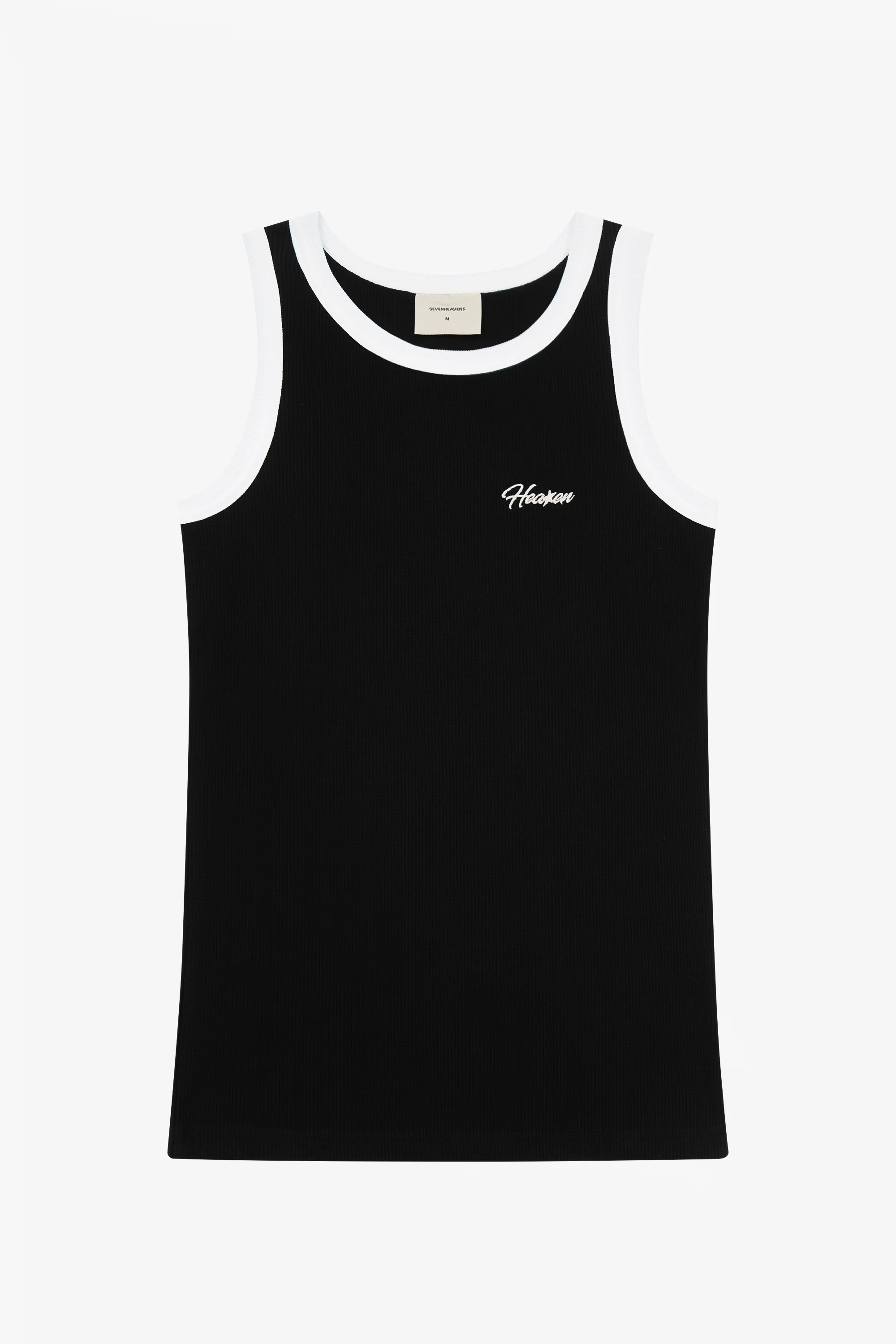 Script Waffle Tank Top