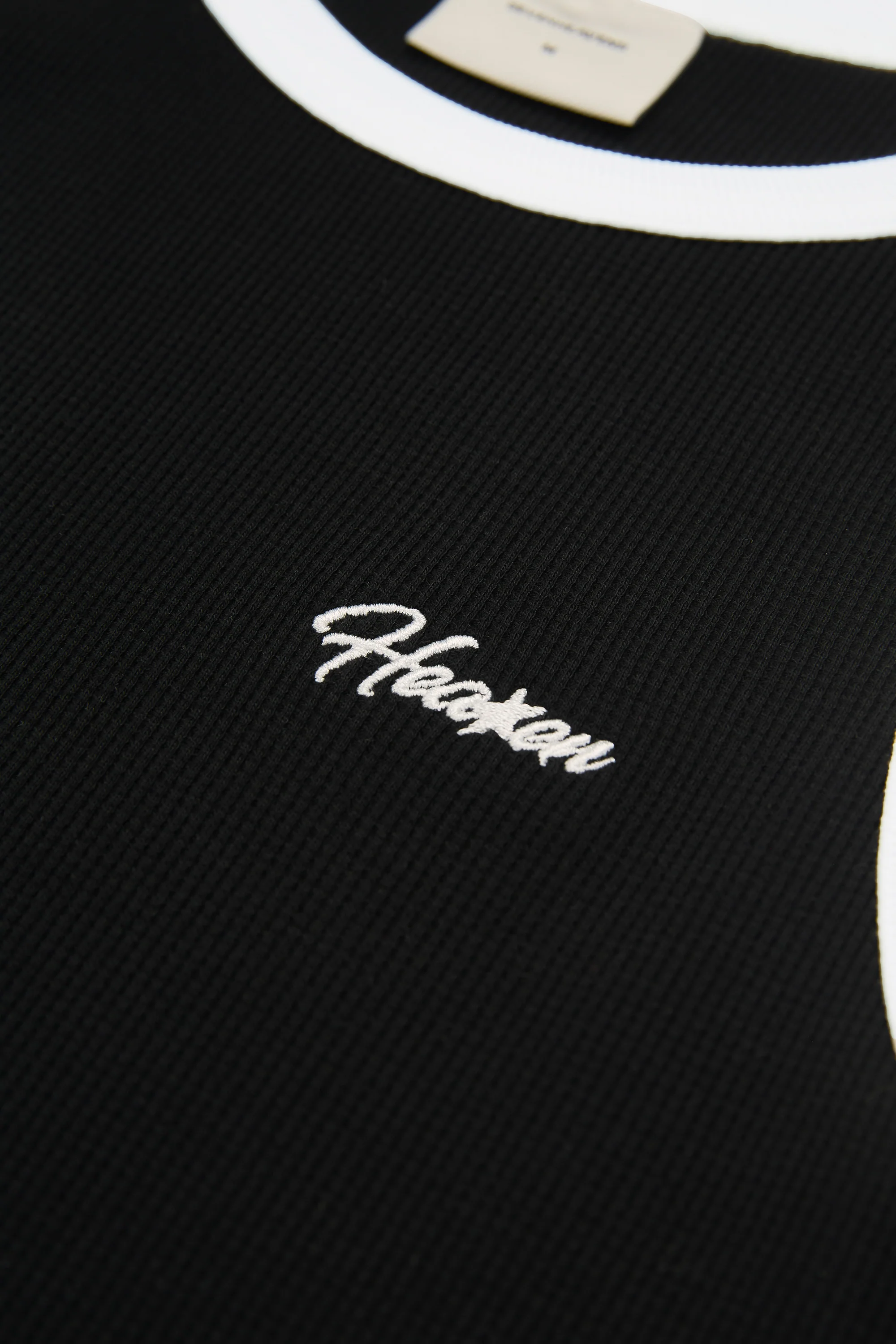 Script Waffle Tank Top - Image 4