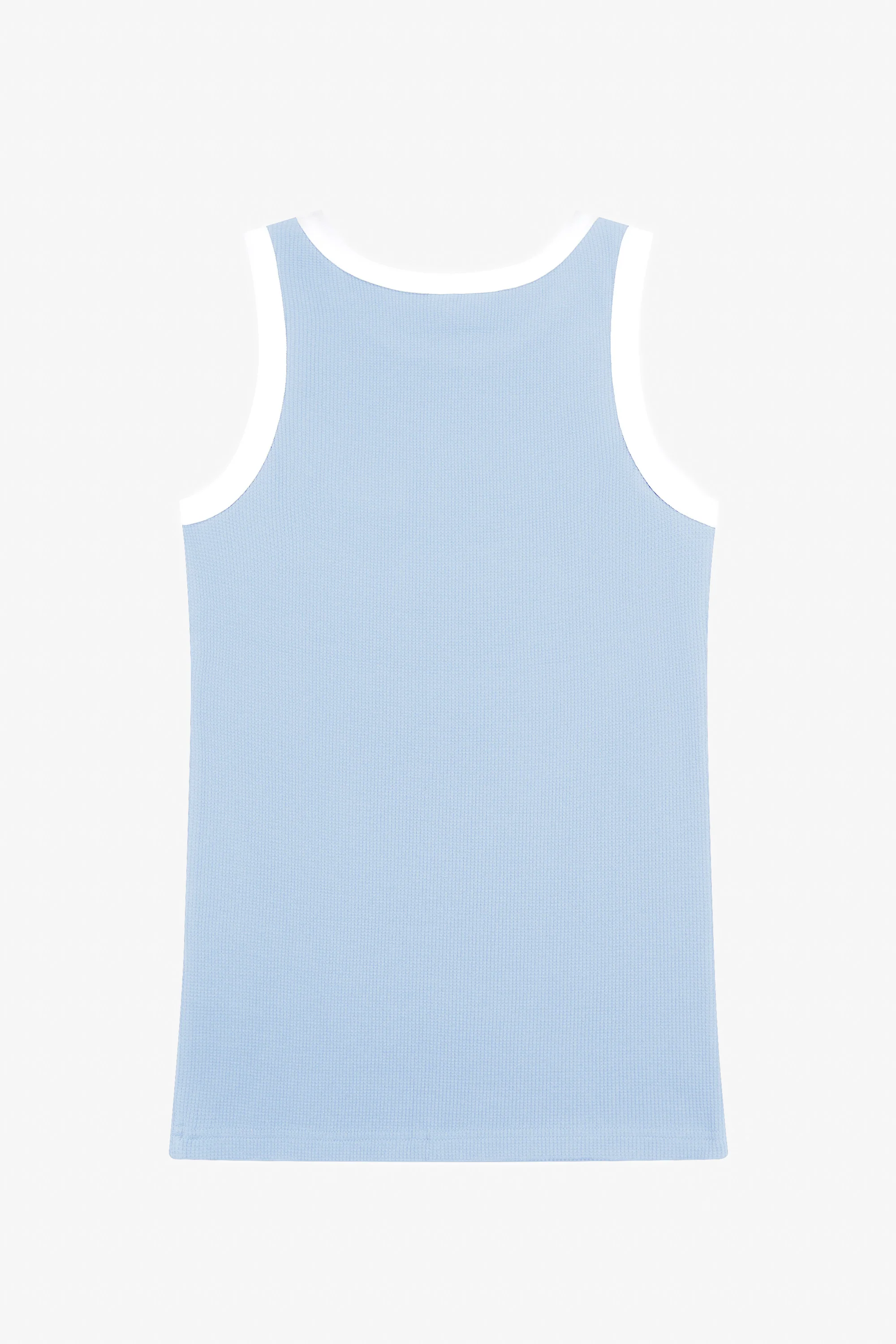 Script Waffle Tank Top - Image 2