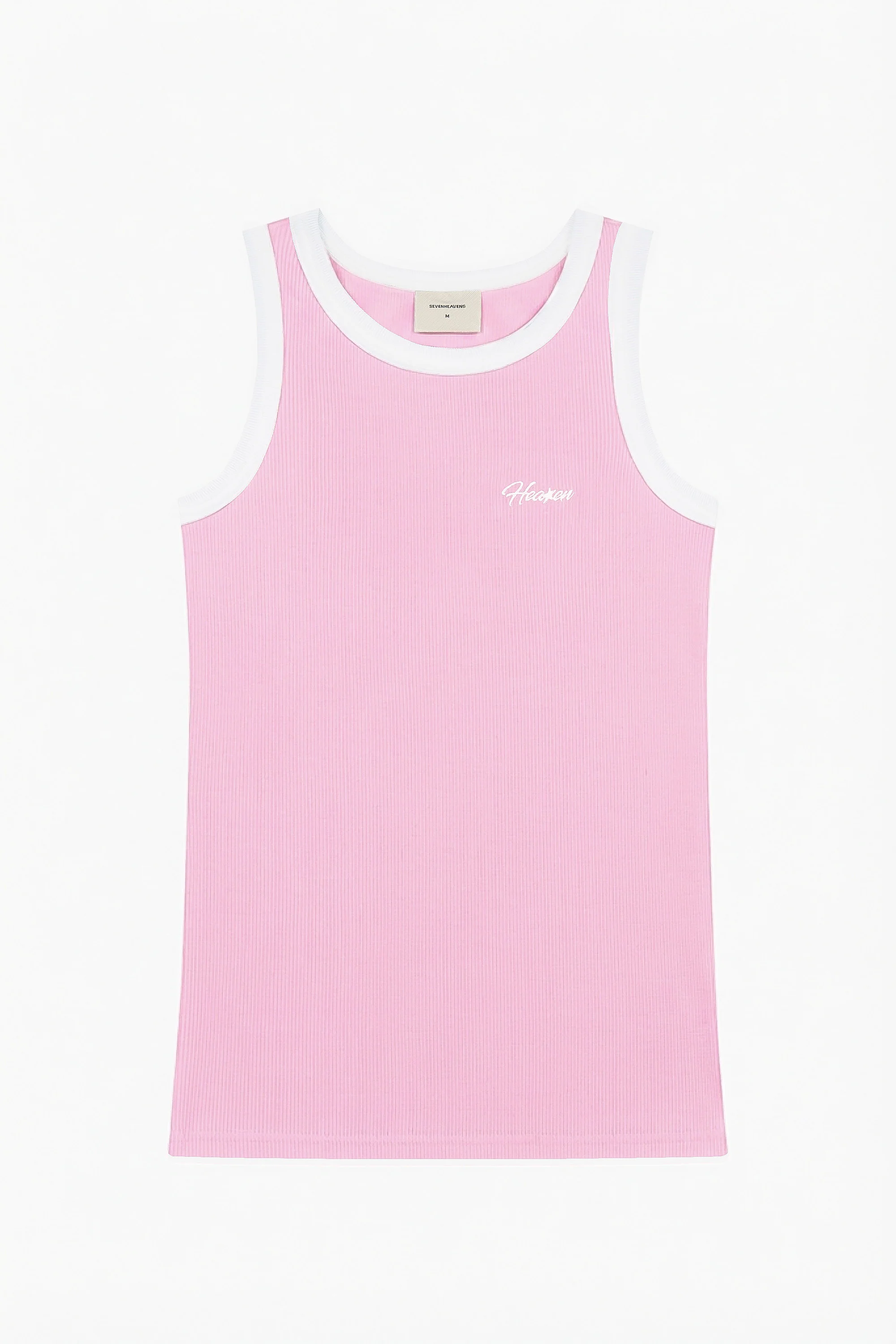 Script Waffle Tank Top