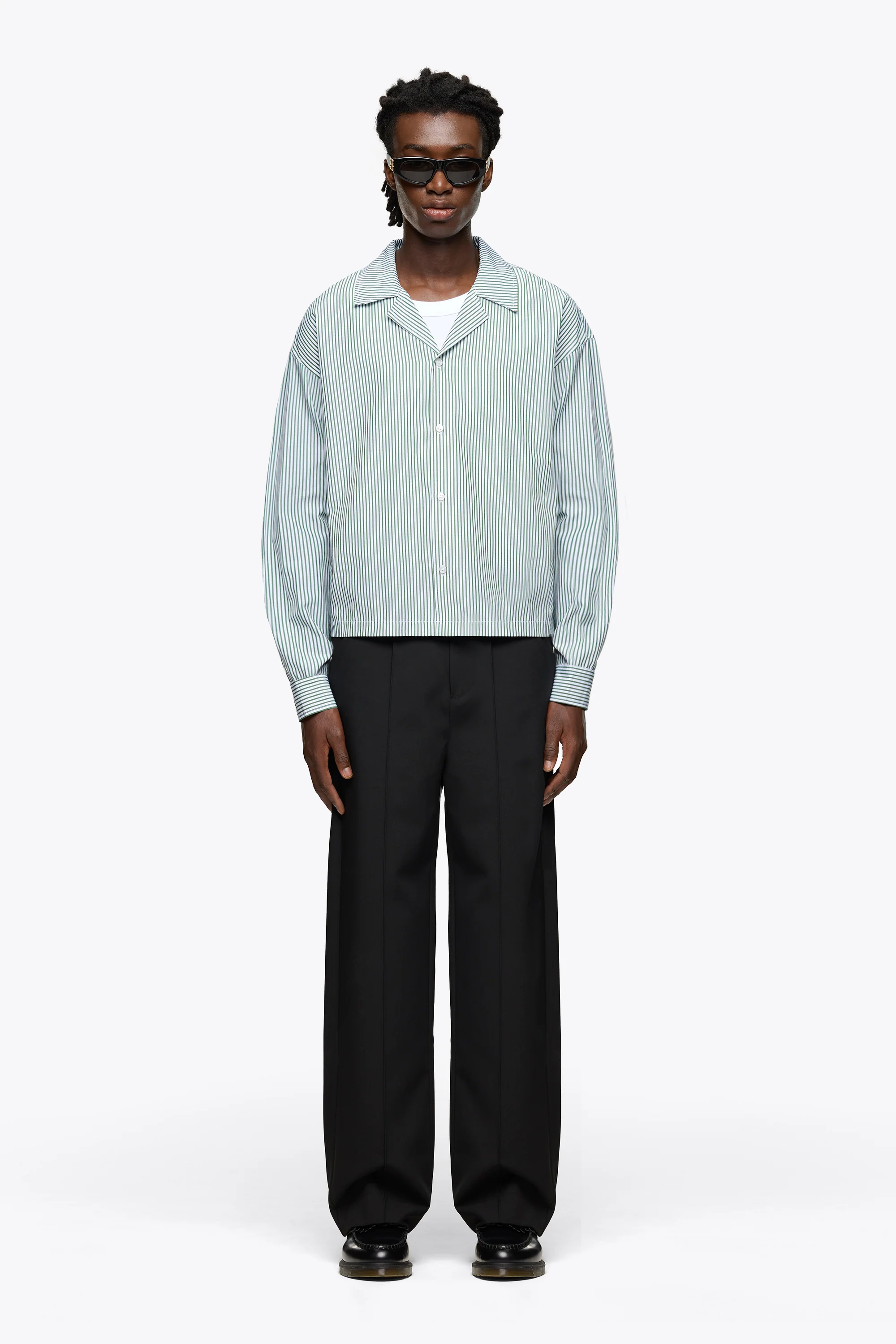 Thin Striped Shirt - Image 4