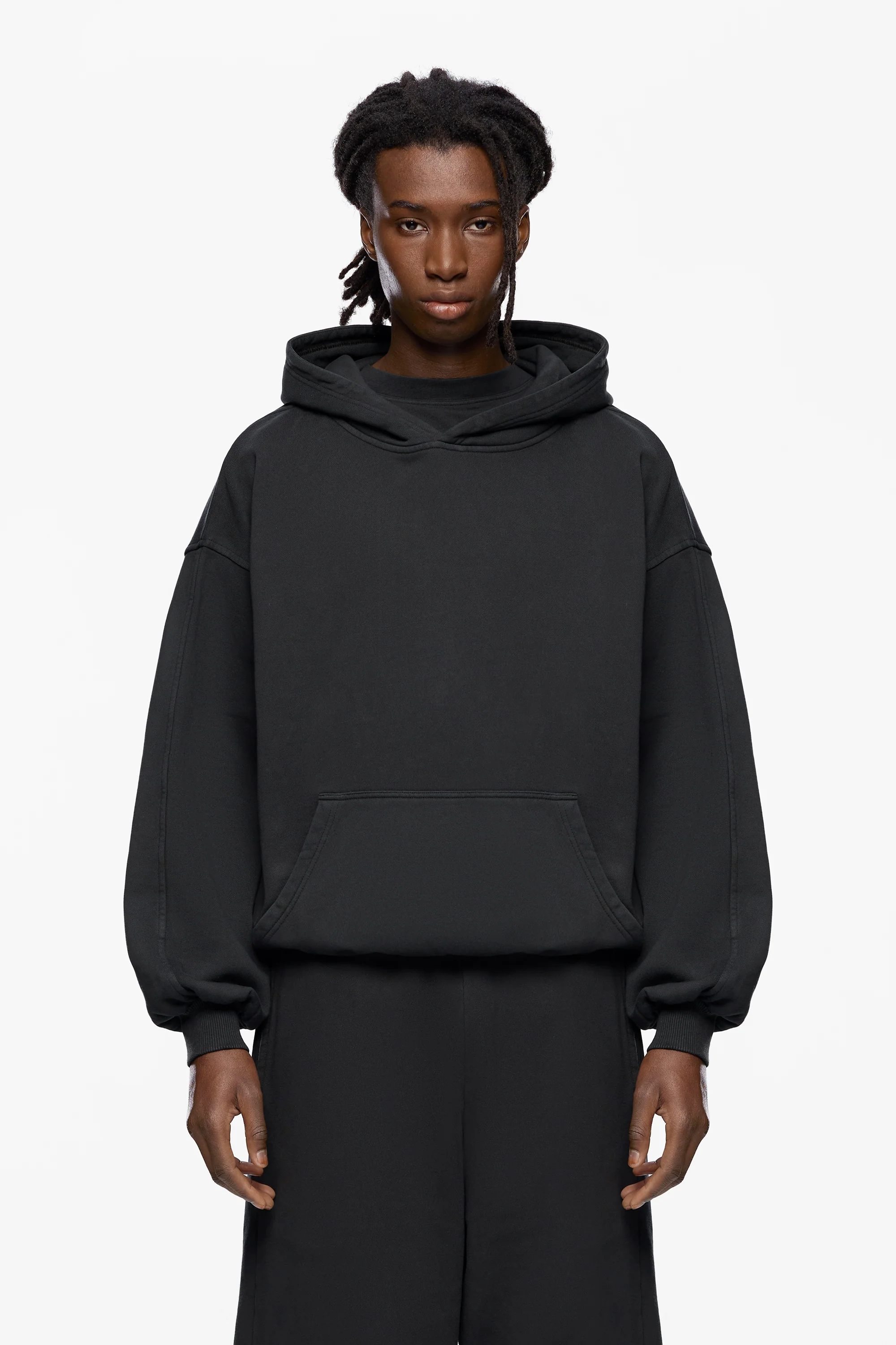 Washed Blank Hoodie - Image 3