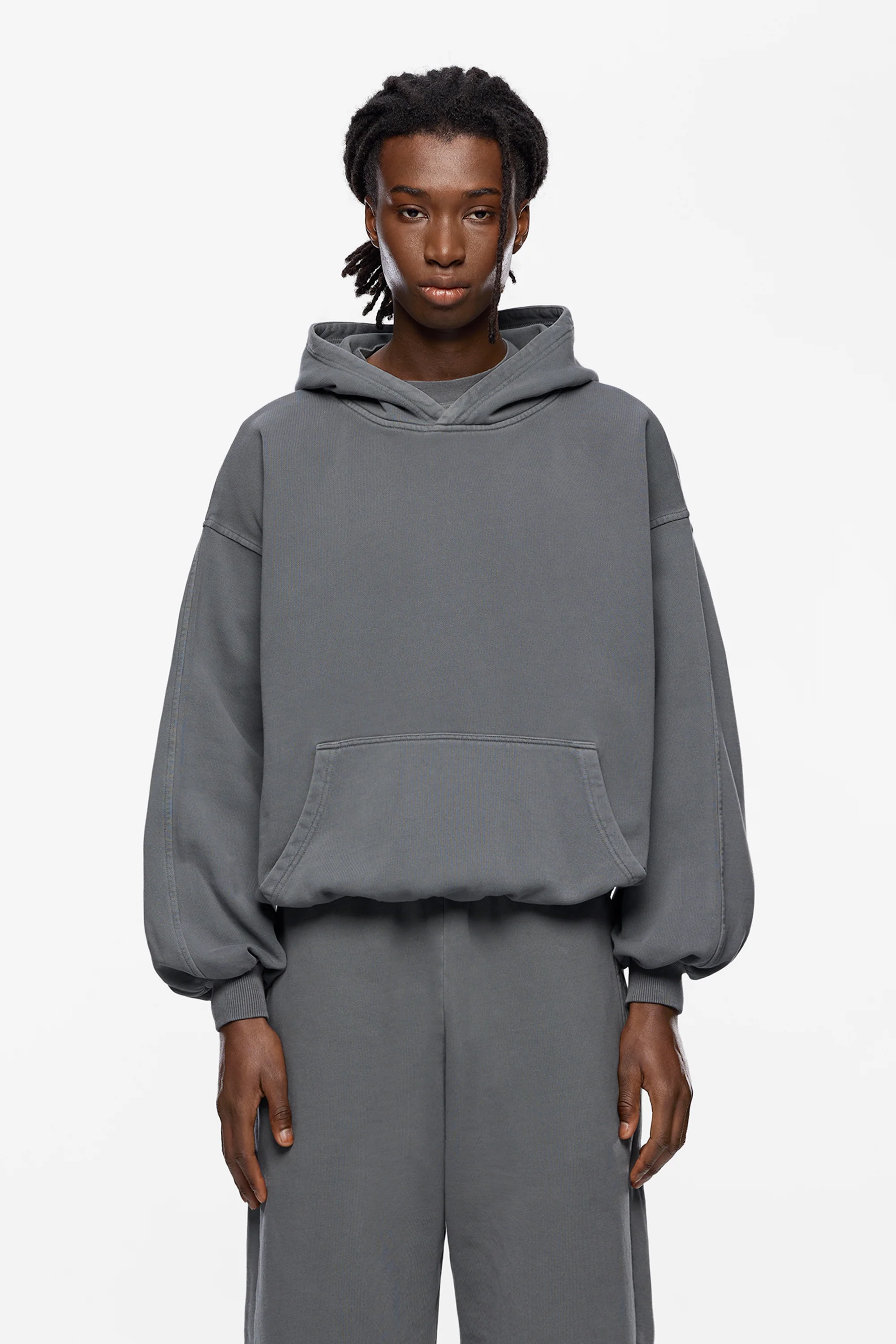 Washed Blank Hoodie - Image 3