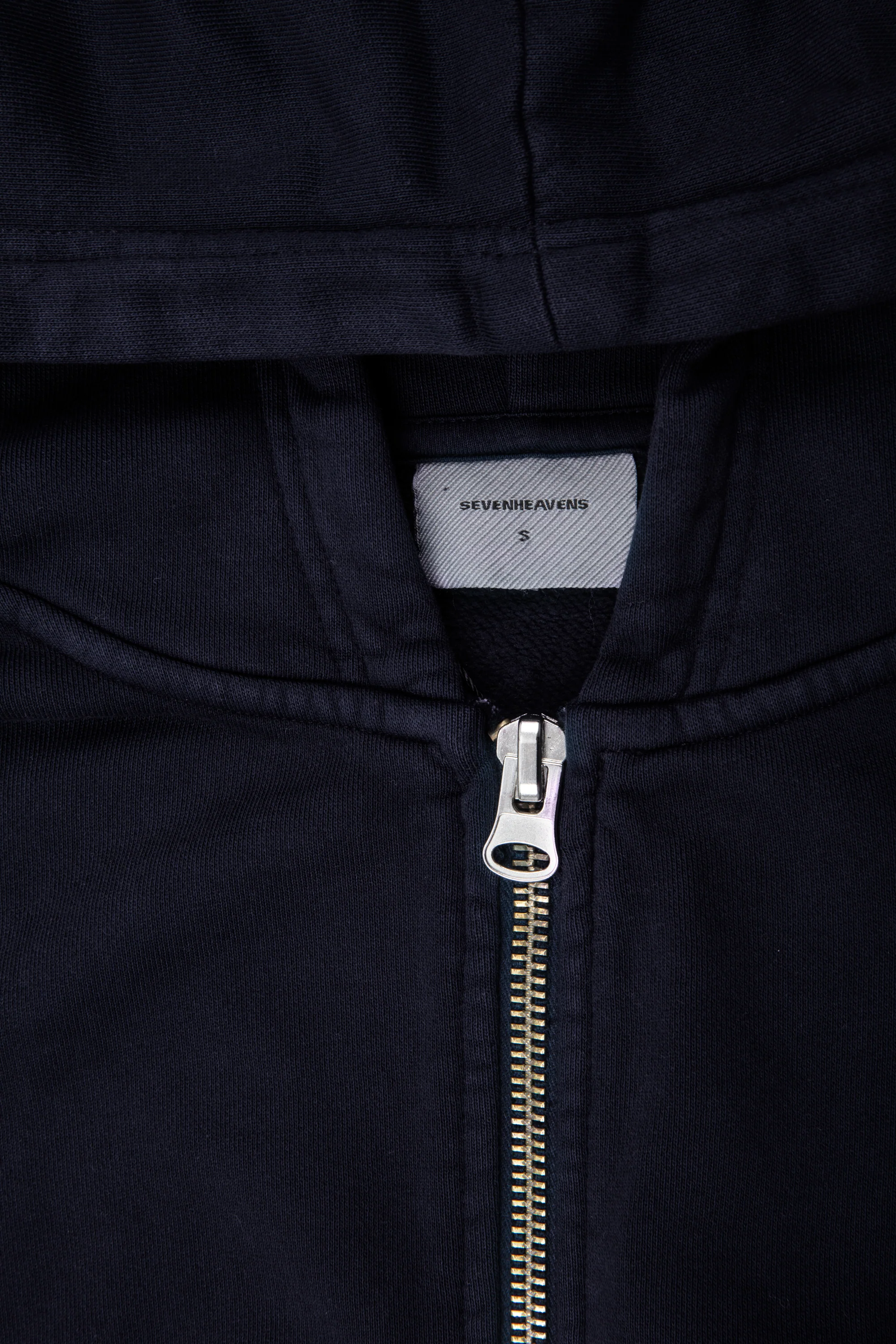 Washed Blank Zip Hoodie - Image 6