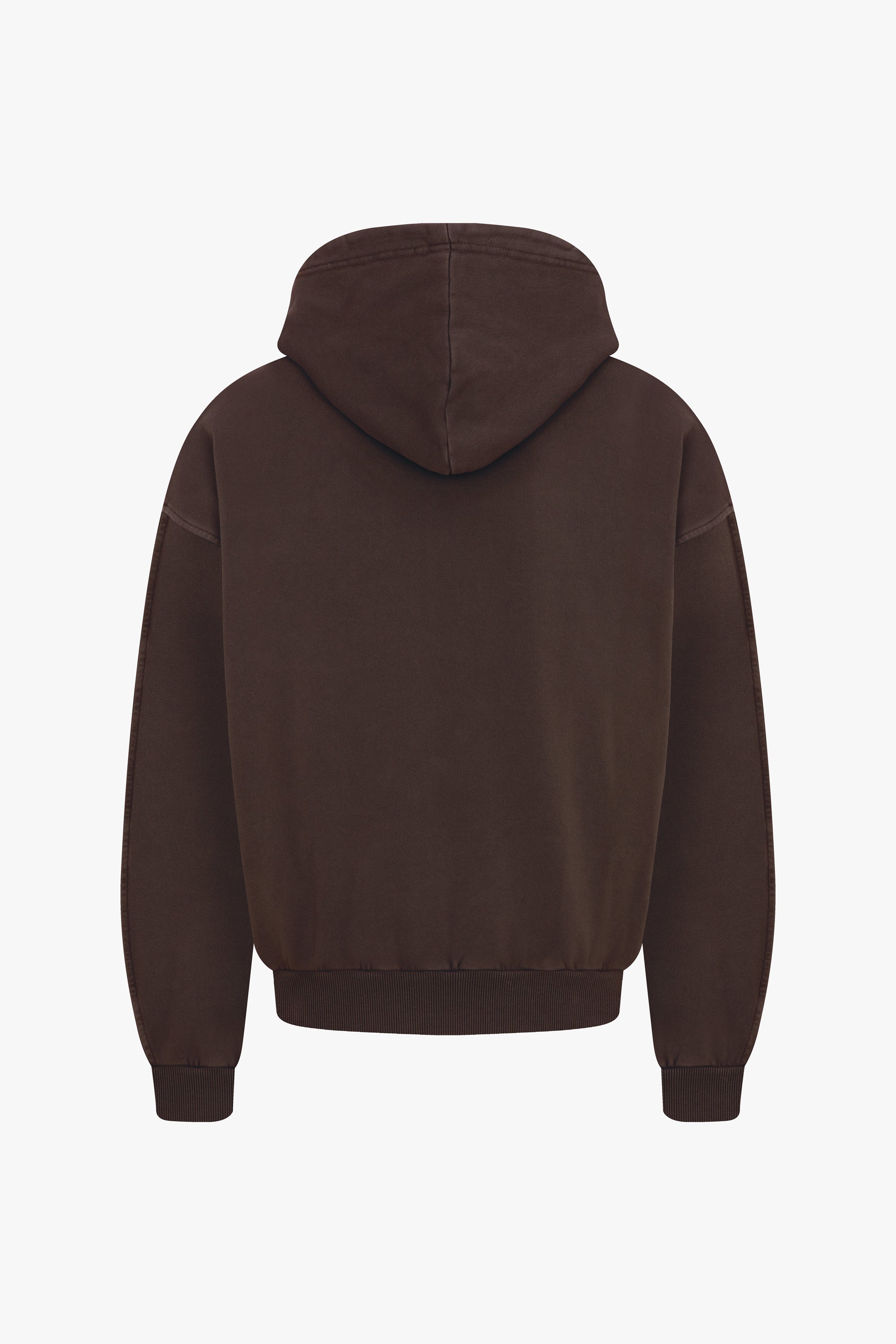 Washed Blank Zip Hoodie - Image 2