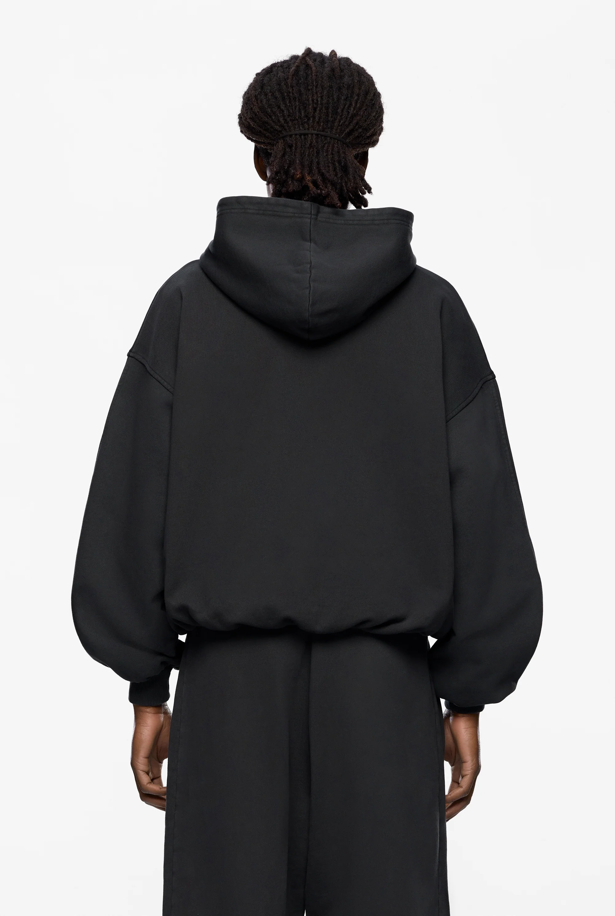 Washed Logo Zip Hoodie - Image 2