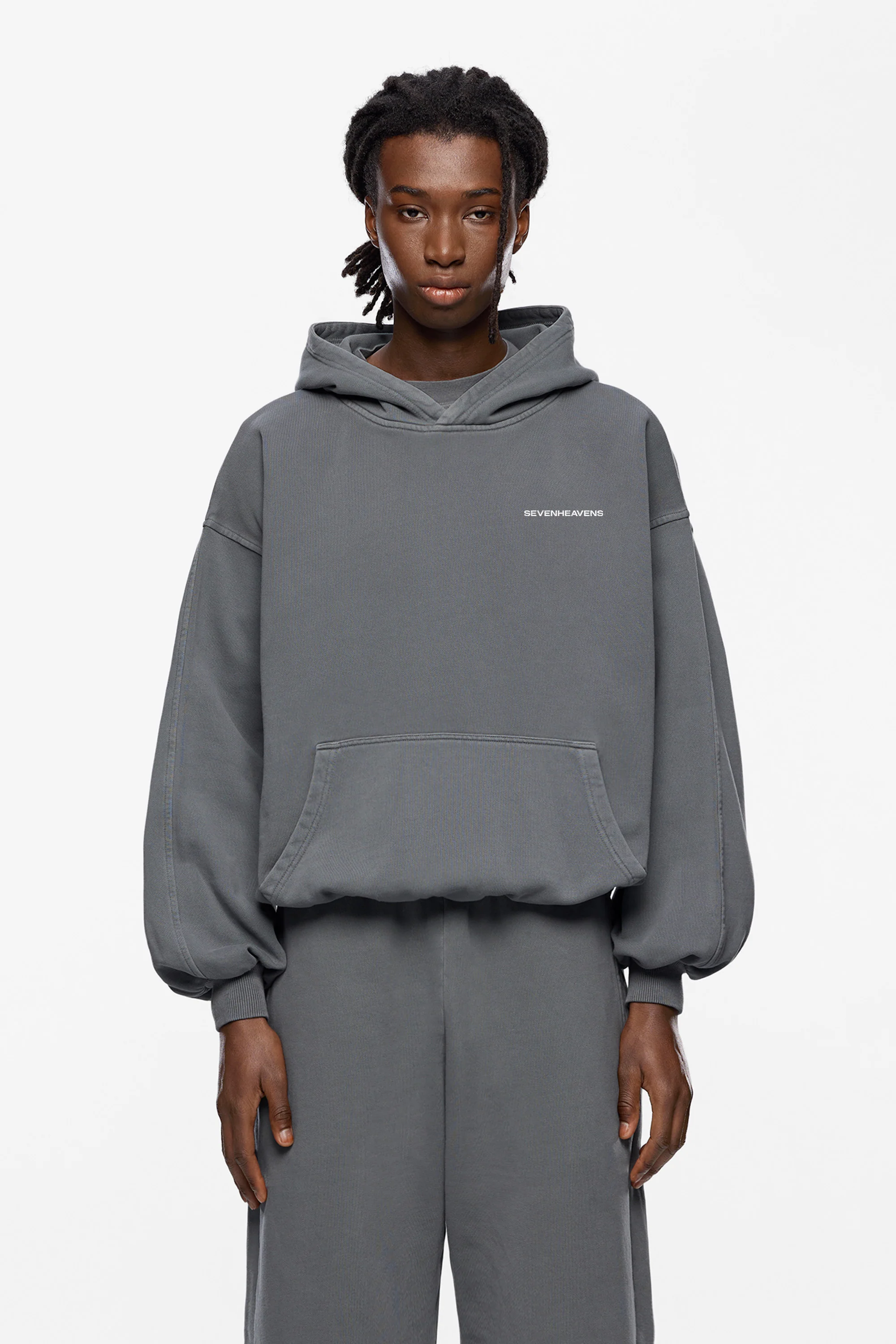 Washed Logo Hoodie