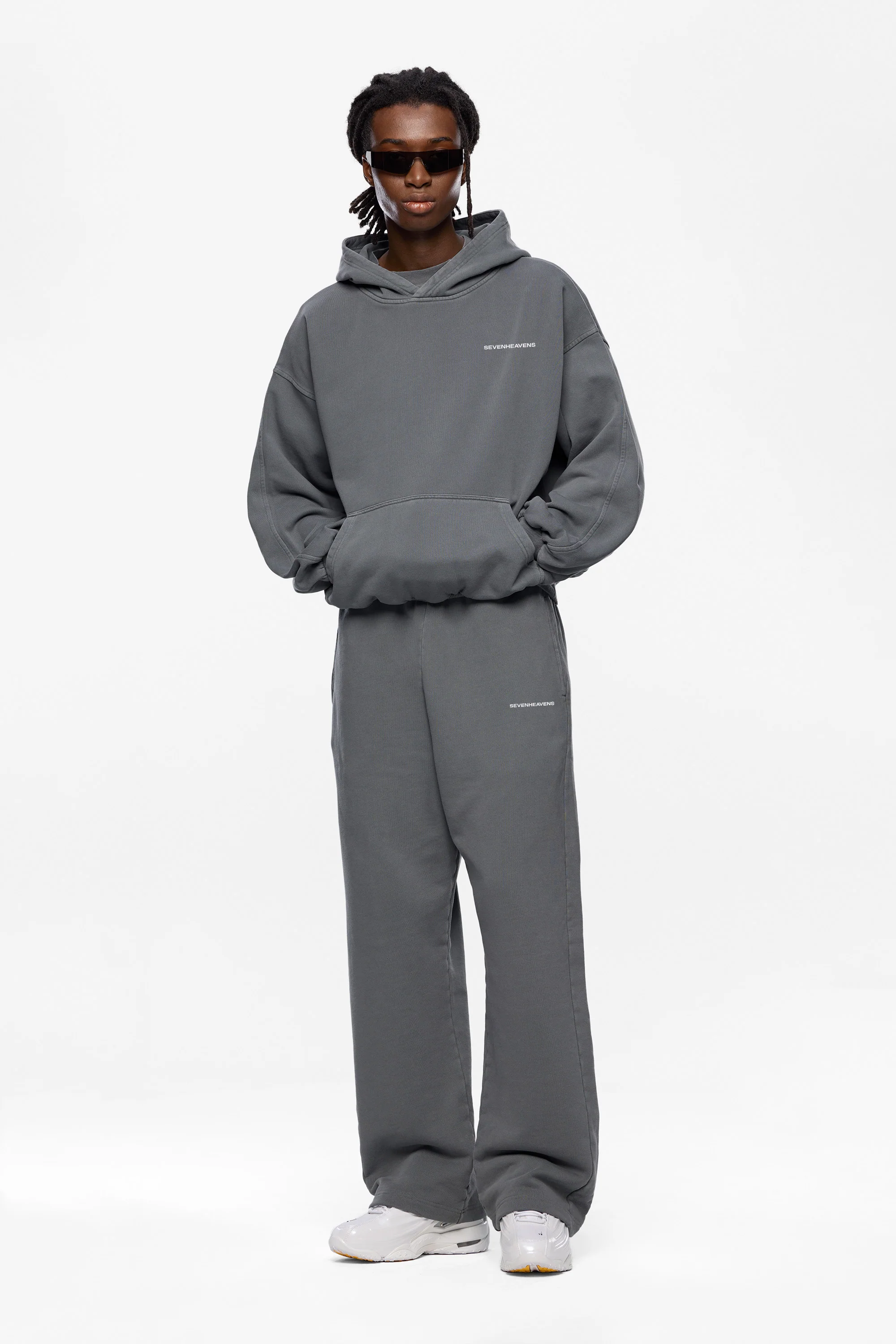 Washed Logo Hoodie - Image 3