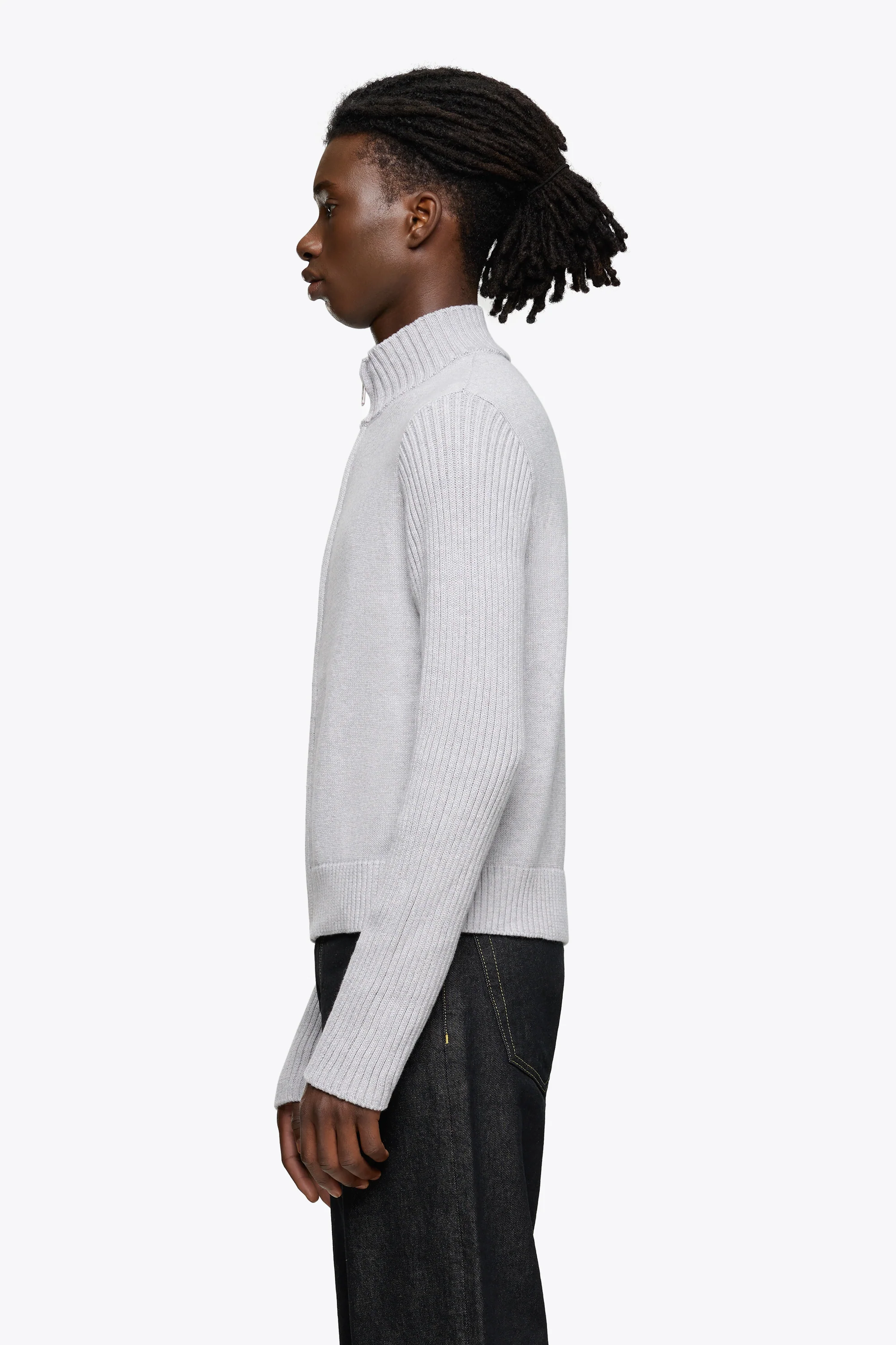 Slim Knit Jacket - Image 2