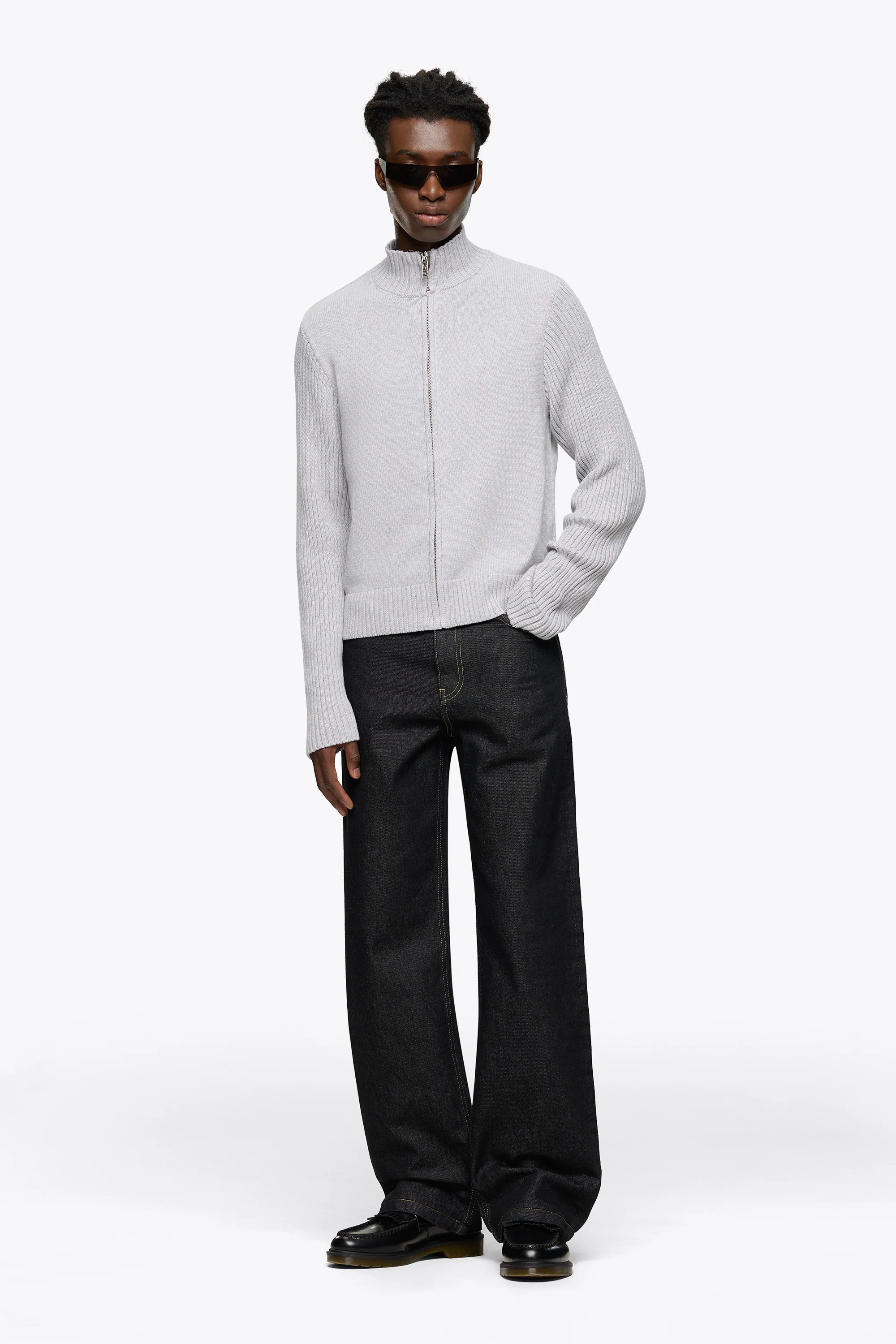 Slim Knit Jacket - Image 5
