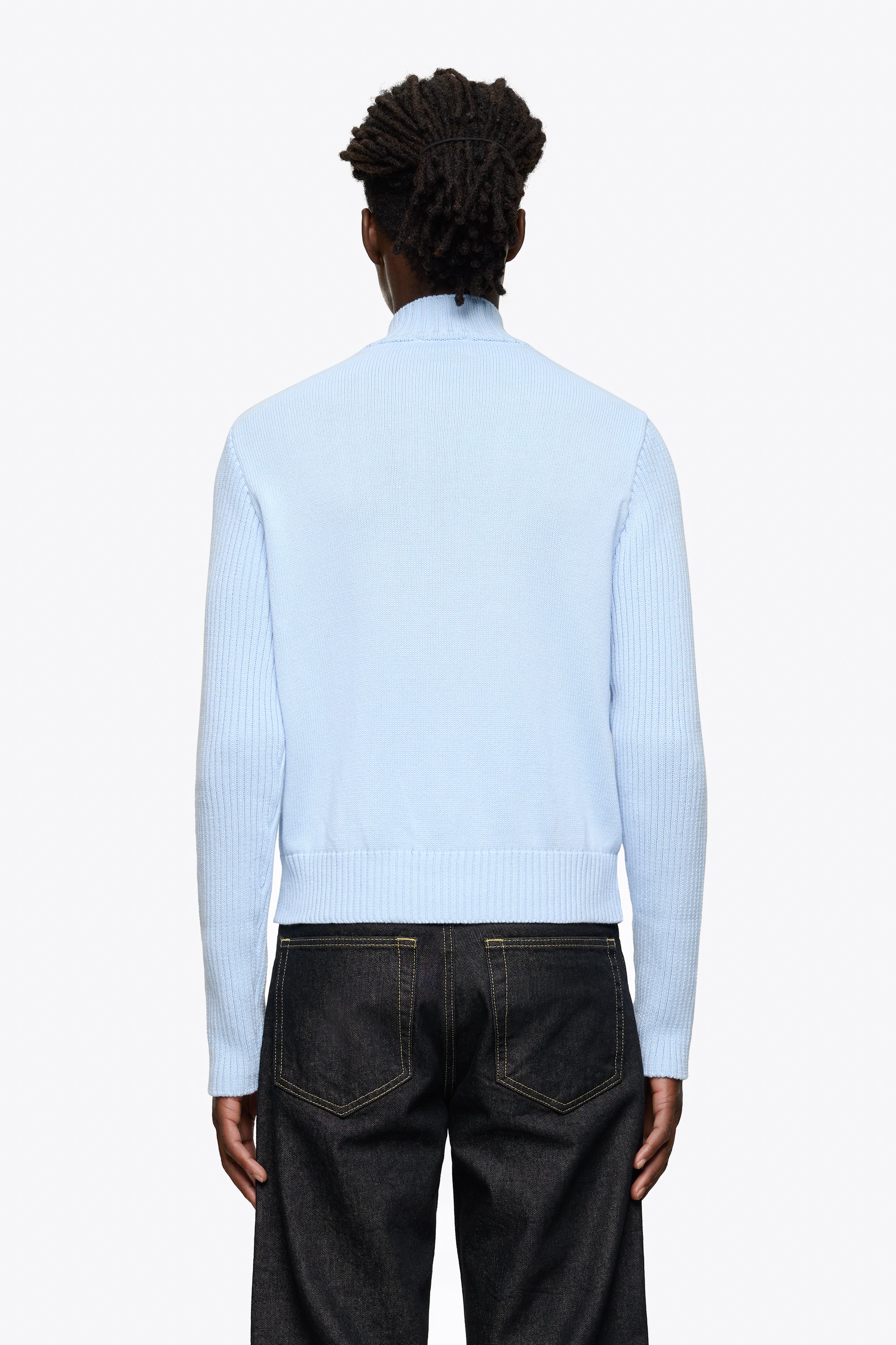 Slim Knit Jacket - Image 3