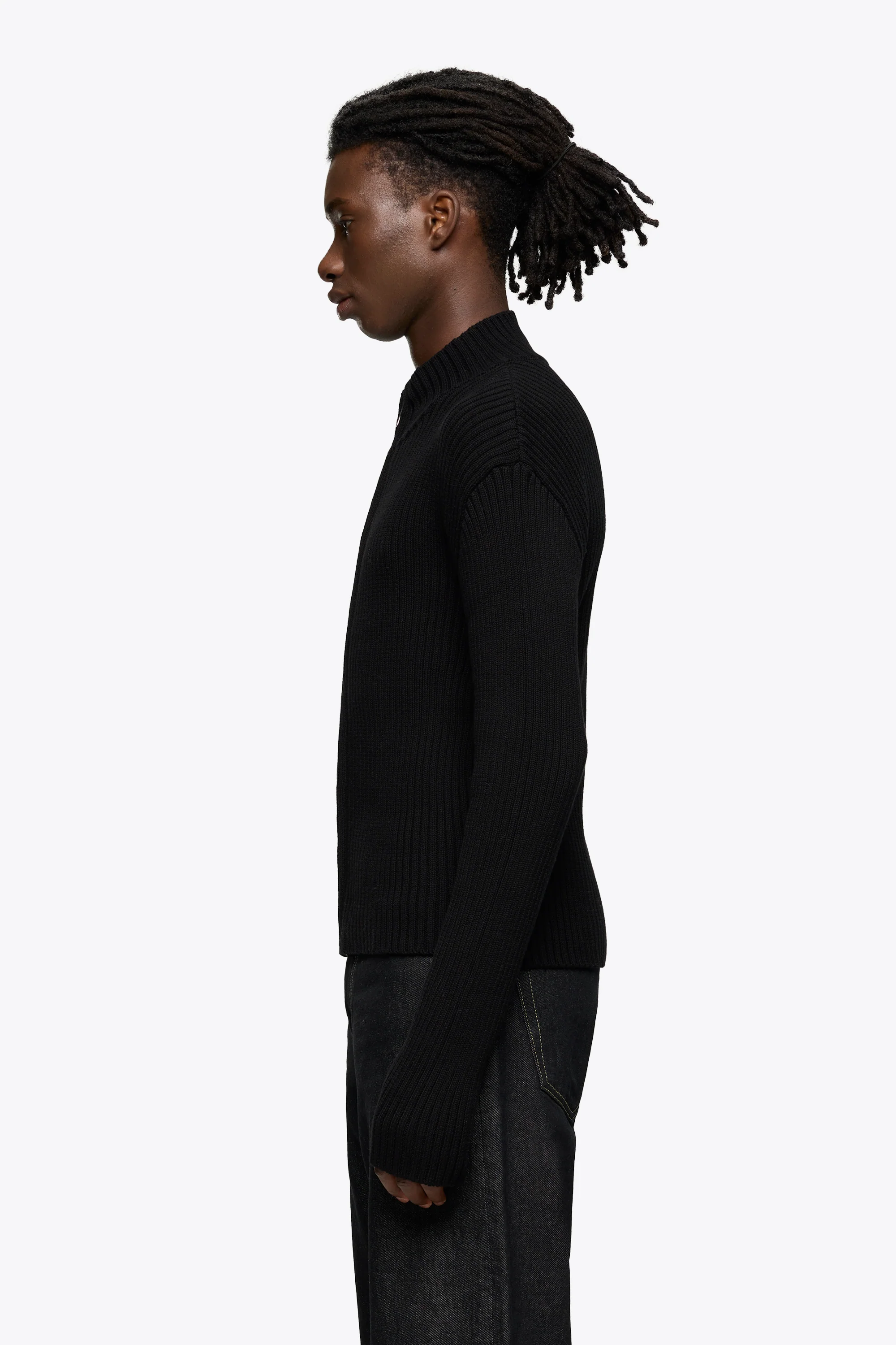 Slim Knit Jacket - Image 2