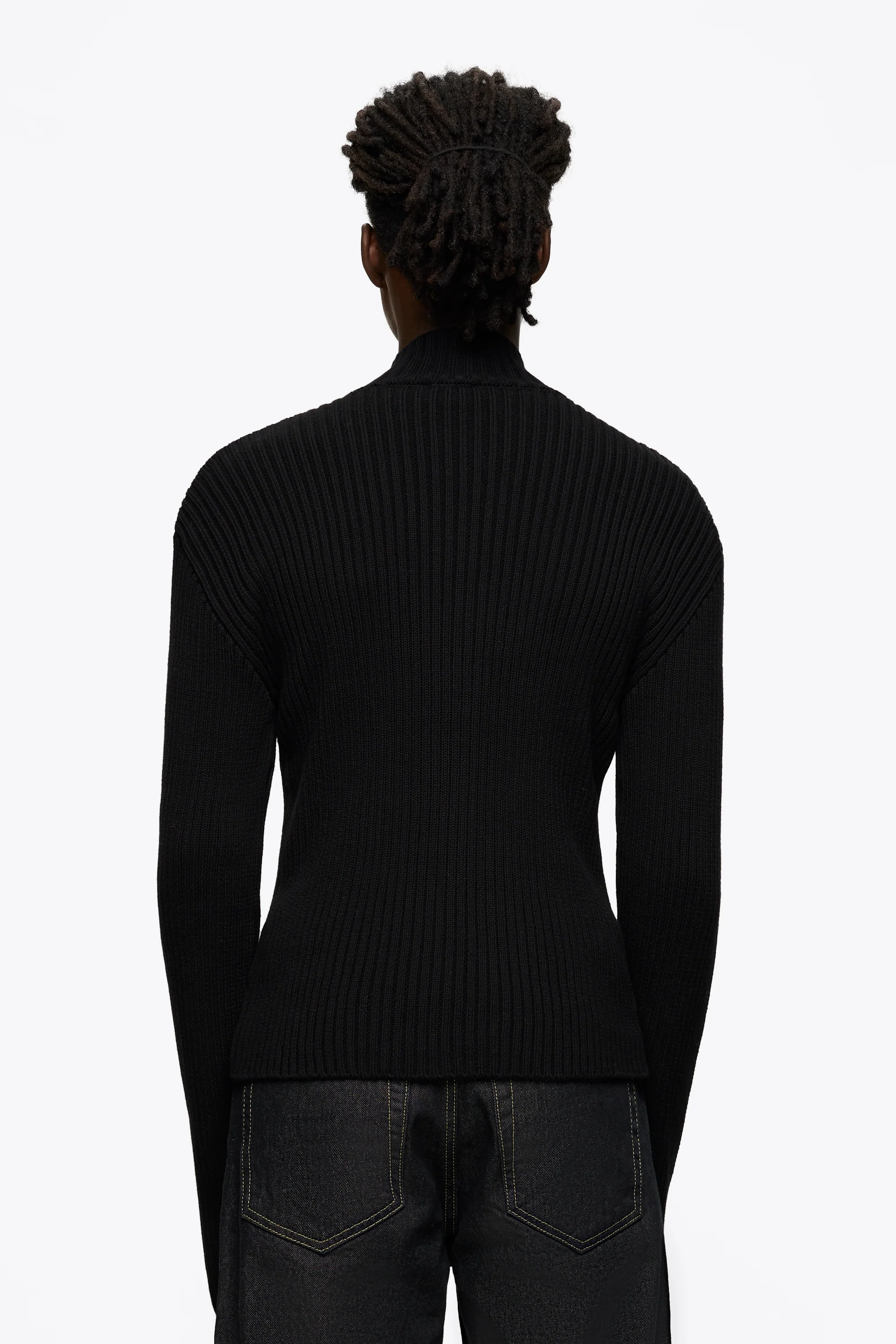 Slim Knit Jacket - Image 3