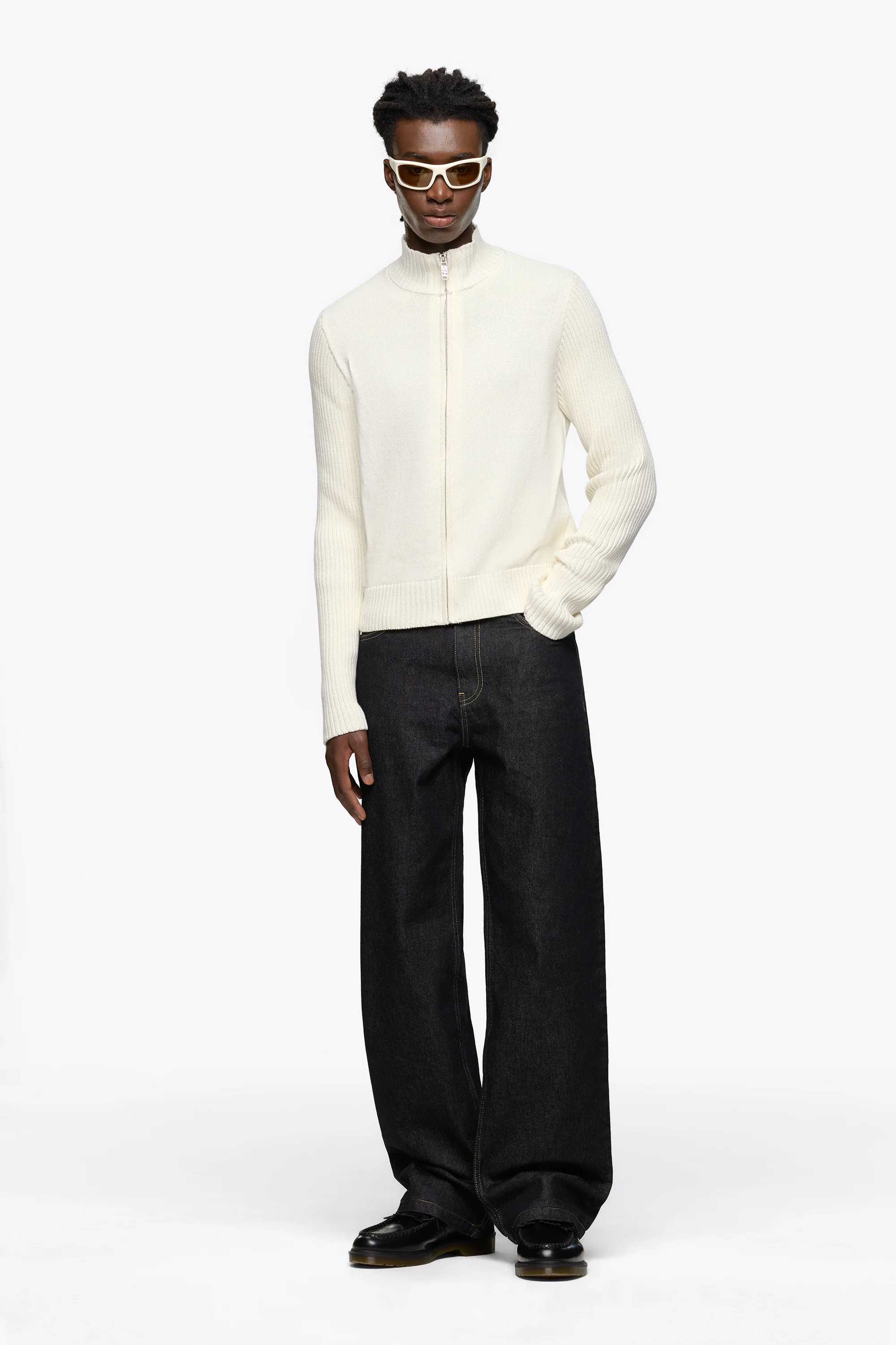 Slim Knit Jacket - Image 4